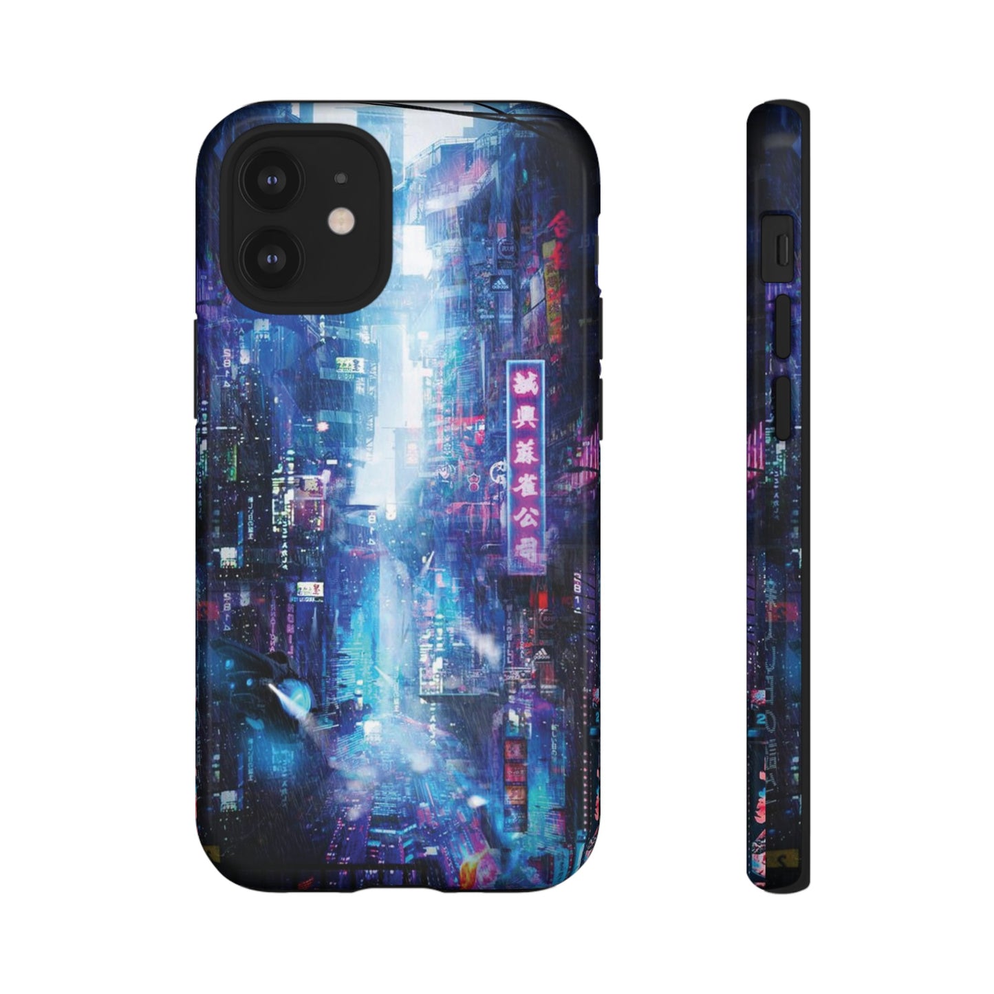 Night Life Futuristic City Wallpaper Phone Case | iPhone 15 Plus/ Pro, 14, 13, 12| Google Pixel 7, Pro, 5| Samsung Galaxy S23 All Major Phone Models