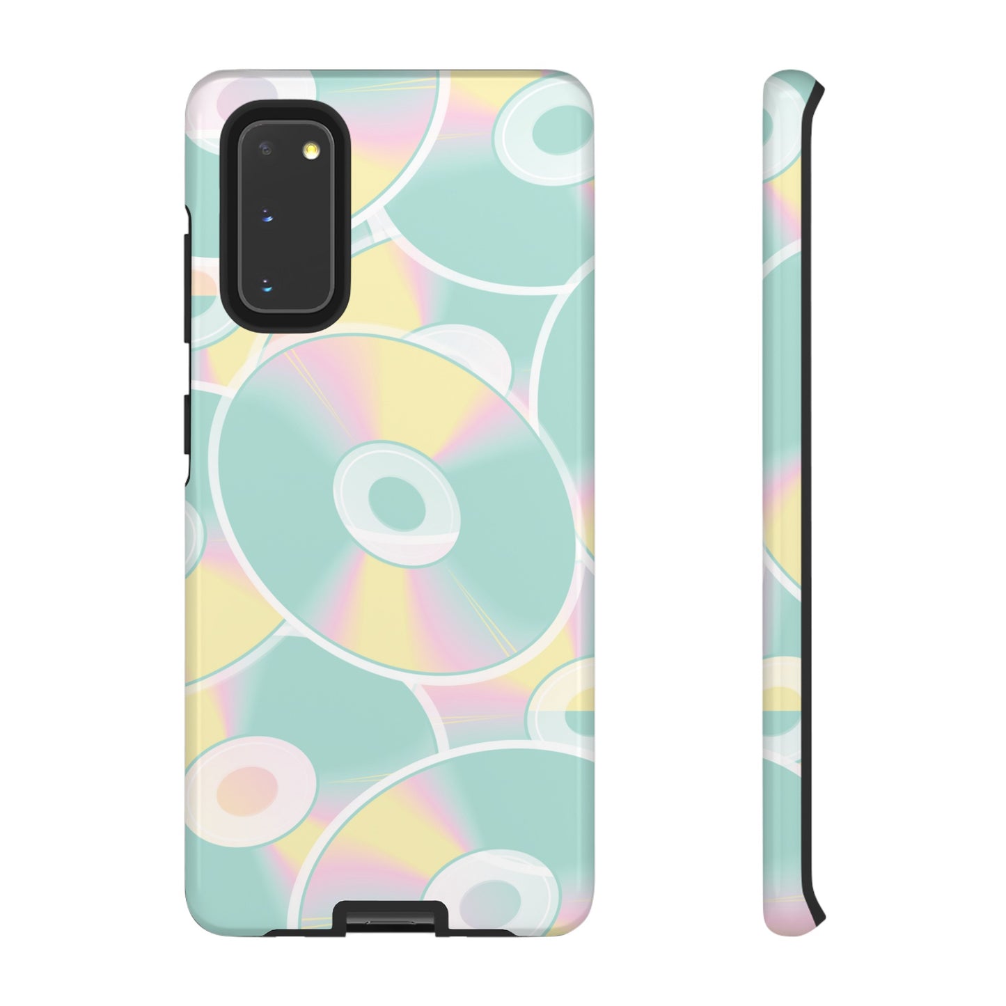 90's CD Wallpaper Phone Case | iPhone 15 Plus/ Pro, 14, 13, 12| Google Pixel 7, Pro, 5| Samsung Galaxy S23 All Major Phone Models