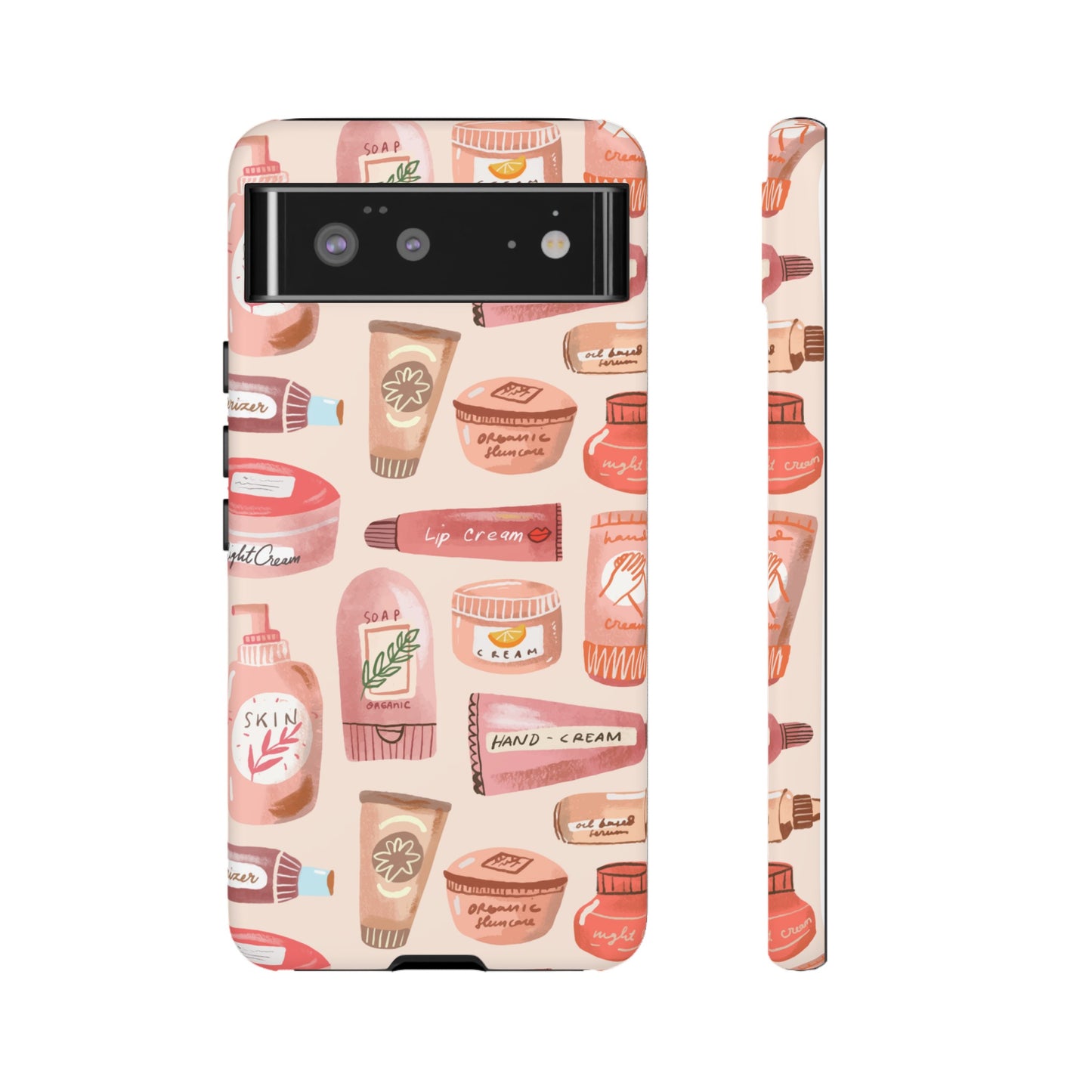 Skin Care Wallpaper Phone Case | iPhone 15 Plus/ Pro, 14, 13, 12| Google Pixel 7, Pro, 5| Samsung Galaxy S23 All Major Phone Models