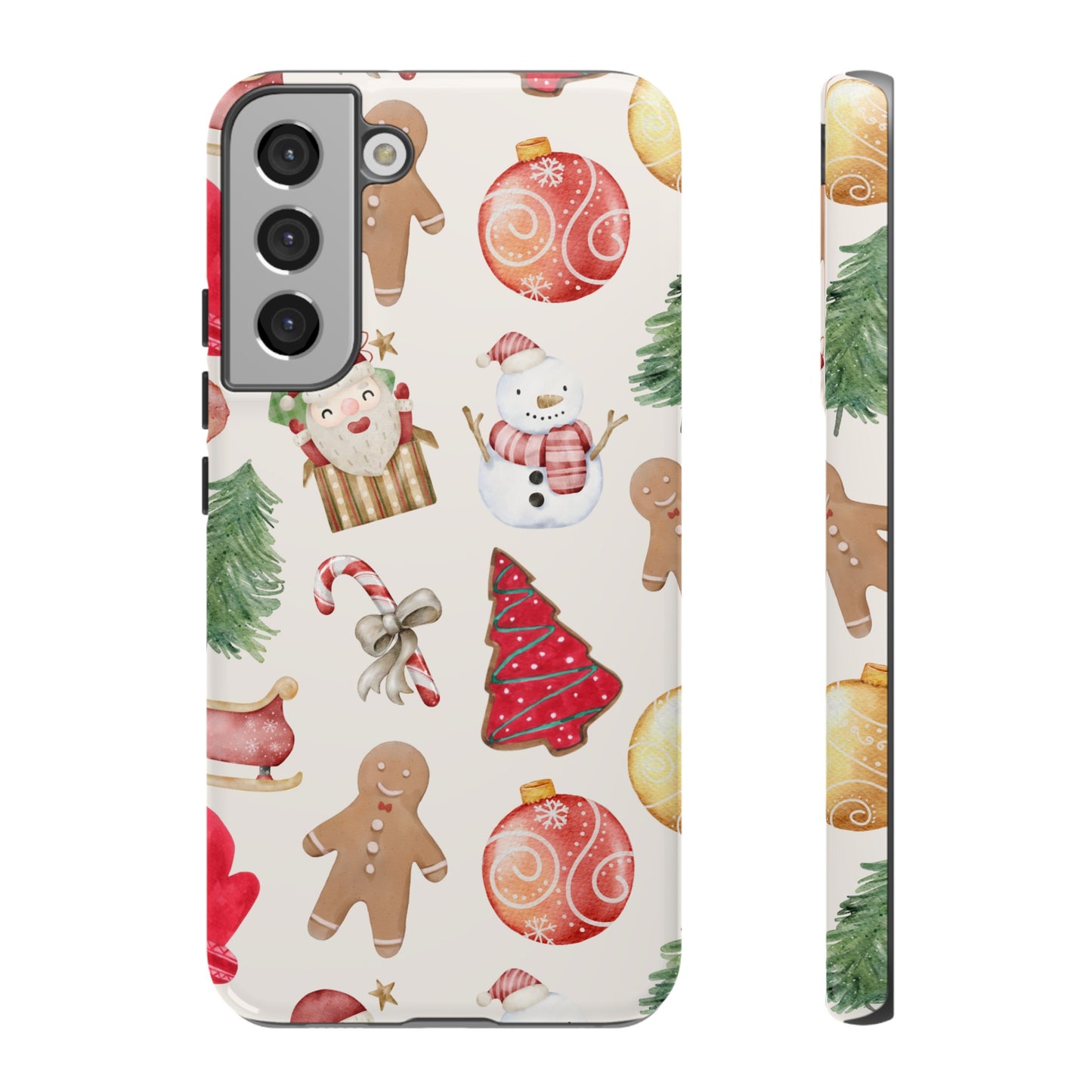 Collage Christmas Wallpaper Phone Case | iPhone 15 Plus/ Pro, 14, 13, 12| Google Pixel 7, Pro, 5| Samsung Galaxy S23 All Major Phone Models