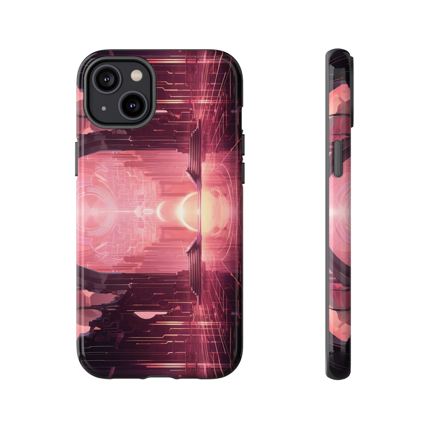 Sci-Fi Hall Wallpaper Phone Case | iPhone 15 Plus/ Pro, 14, 13, 12| Google Pixel 7, Pro, 5| Samsung Galaxy S23 All Major Phone Models