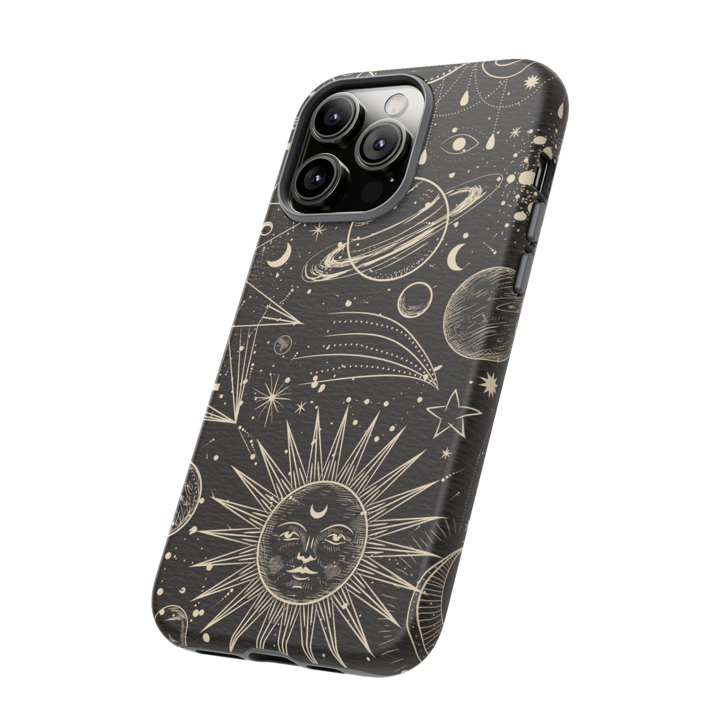 Golden Universe Wallpaper Phone Case | iPhone 15 Plus/ Pro, 14, 13, 12| Google Pixel 7, Pro, 5| Samsung Galaxy S23 All Major Phone Models