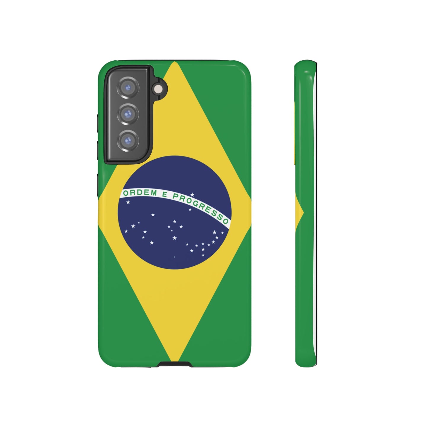 Brazil Flag Phone Case | iPhone 15 Plus/ Pro, 14, 13, 12| Google Pixel 7, Pro, 5| Samsung Galaxy S23 All Major Phone Models