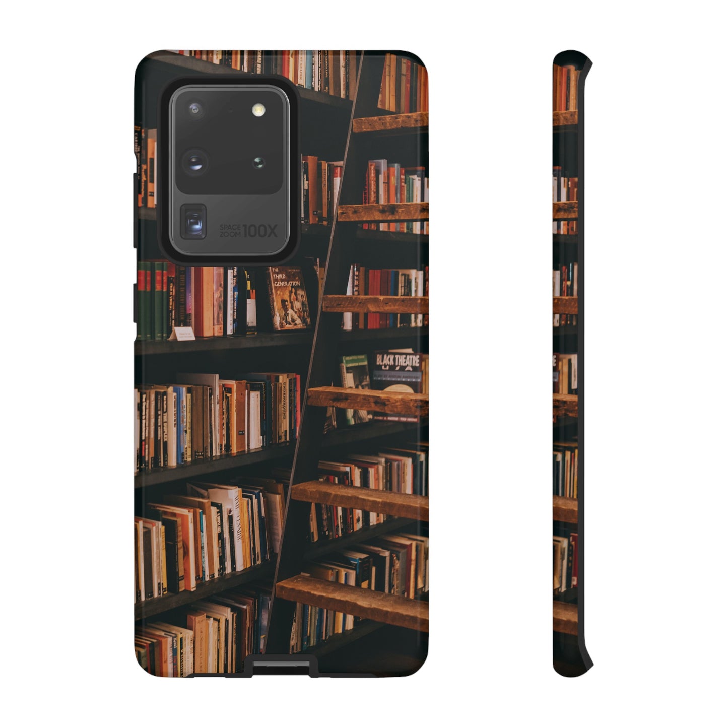 Bookcase Wallpaper Phone Case | iPhone 15 Plus/ Pro, 14, 13, 12| Google Pixel 7, Pro, 5| Samsung Galaxy S23 All Major Phone Models