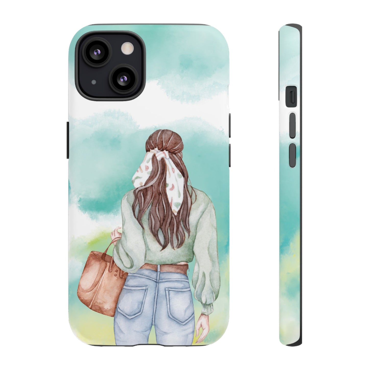 Girl Wallpaper Phone Case | iPhone 15 Plus/ Pro, 14, 13, 12| Google Pixel 7, Pro, 5| Samsung Galaxy S23 All Major Phone Models