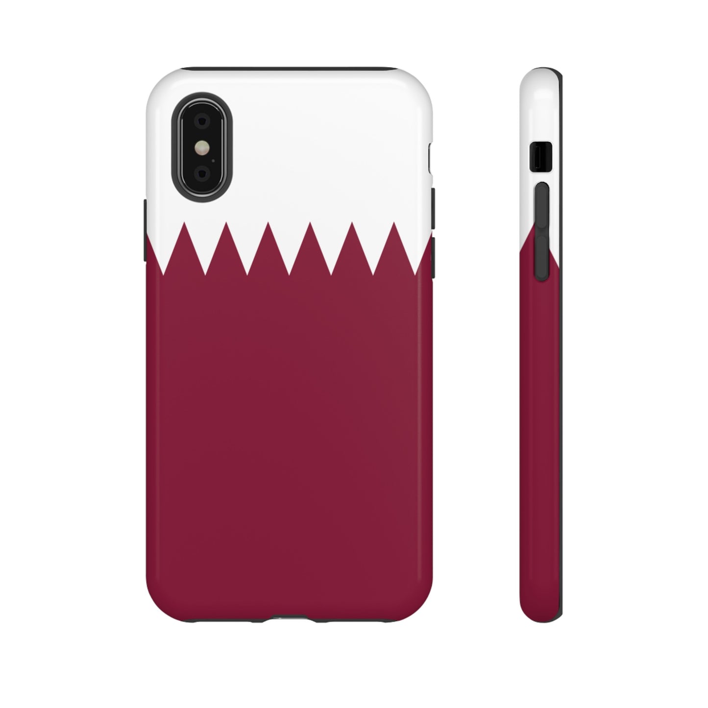 Qatar Flag Phone Case | iPhone 15 Plus/ Pro, 14, 13, 12| Google Pixel 7, Pro, 5| Samsung Galaxy S23 All Major Phone Models