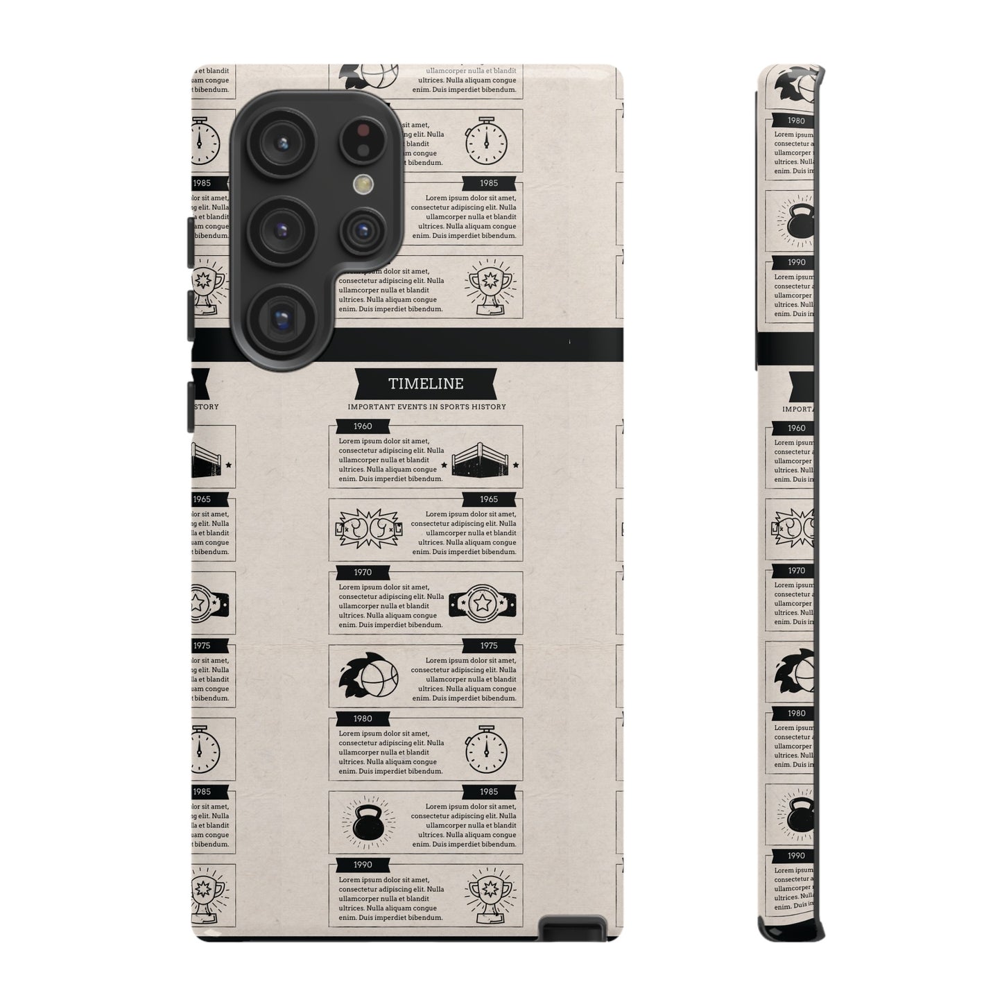 Timeline Wallpaper Phone Case | iPhone 15 Plus/ Pro, 14, 13, 12| Google Pixel 7, Pro, 5| Samsung Galaxy S23 All Major Phone Models