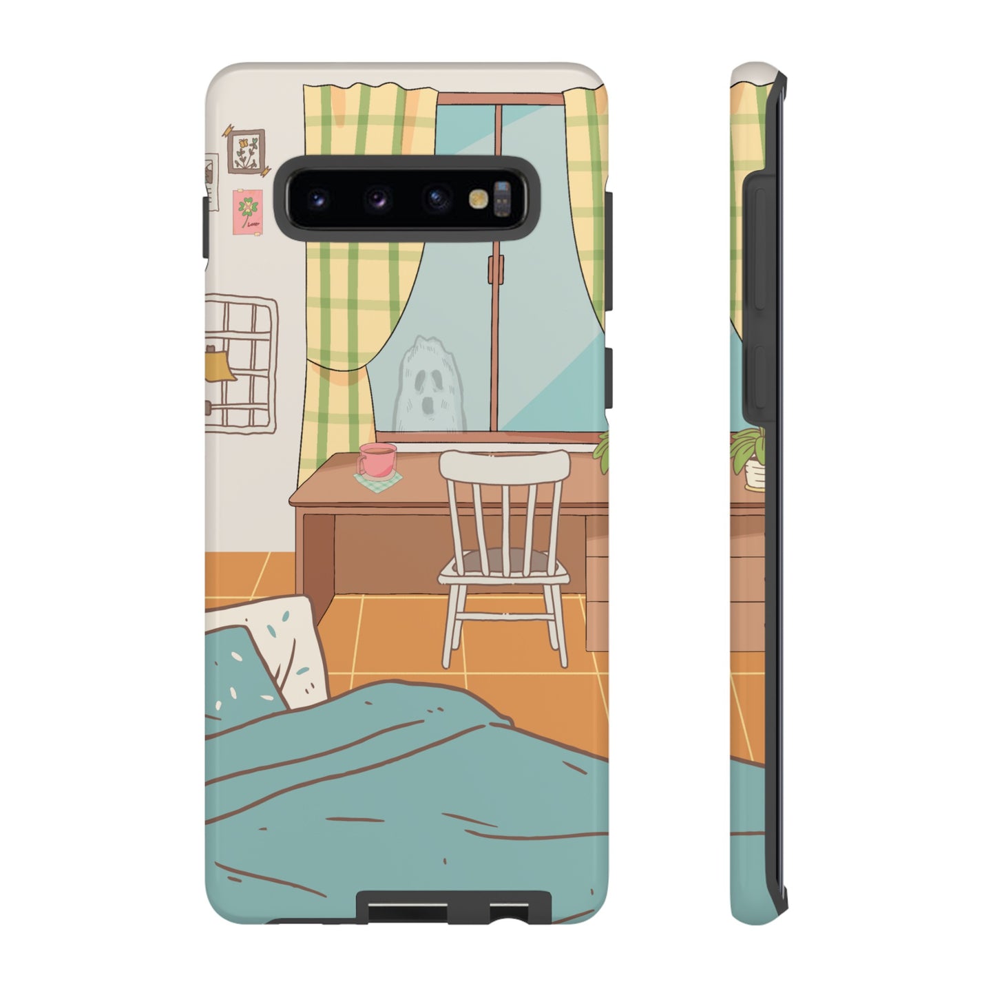 Ghost At The Window Wallpaper Phone Case | iPhone 15 Plus/ Pro, 14, 13, 12| Google Pixel 7, Pro, 5| Samsung Galaxy S23 All Major Phone Models