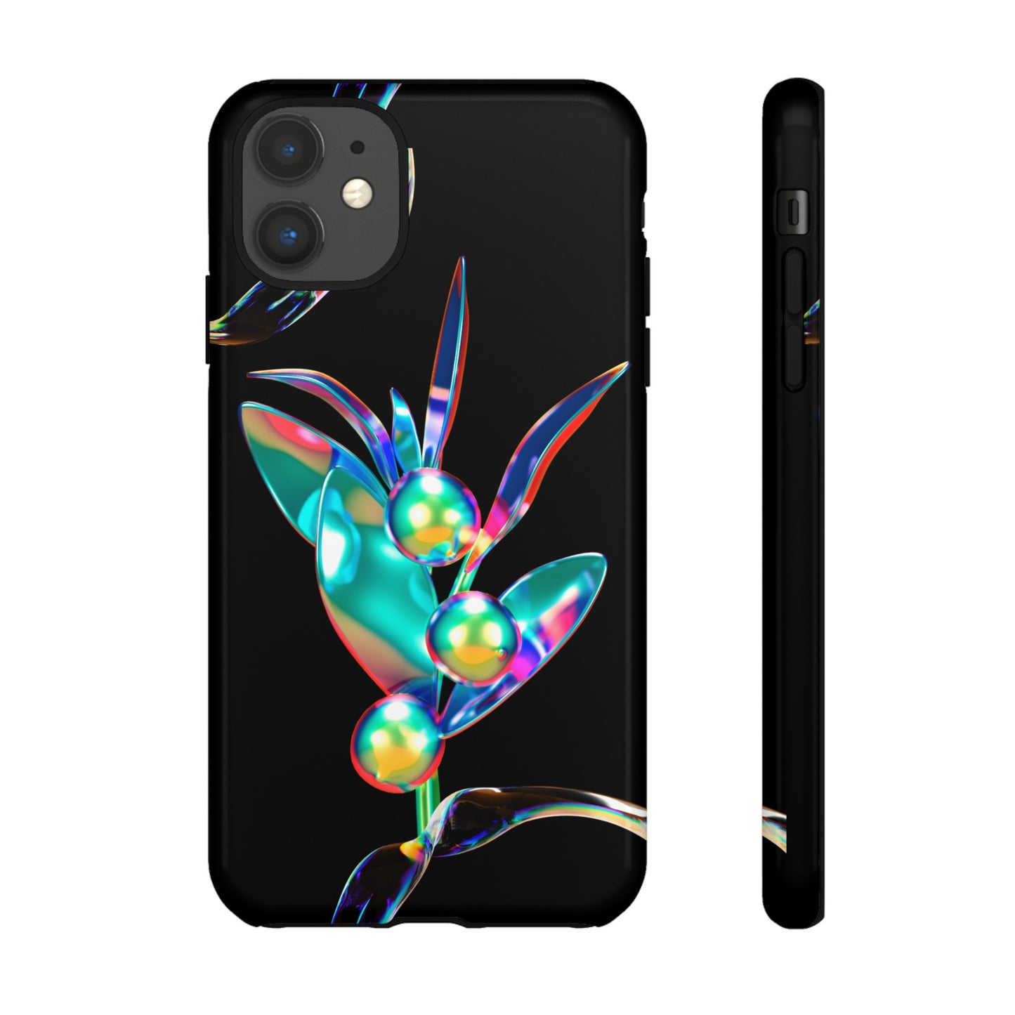 Psychedelic Flower Wallpaper Phone Case | iPhone 15 Plus/ Pro, 14, 13, 12| Google Pixel 7, Pro, 5| Samsung Galaxy S23 All Major Phone Models