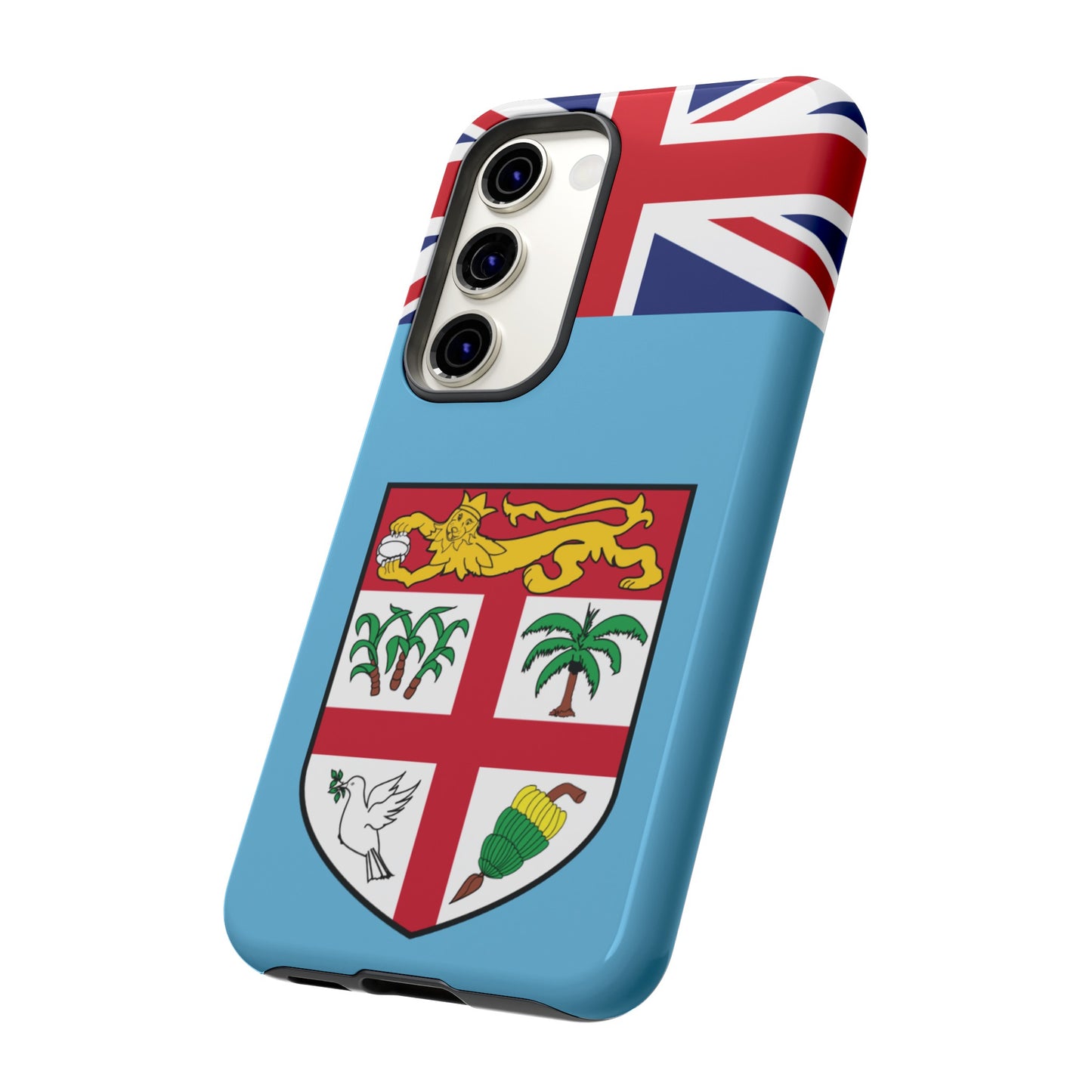 Fiji Flag Phone Case | iPhone 15 Plus/ Pro, 14, 13, 12| Google Pixel 7, Pro, 5| Samsung Galaxy S23 All Major Phone Models