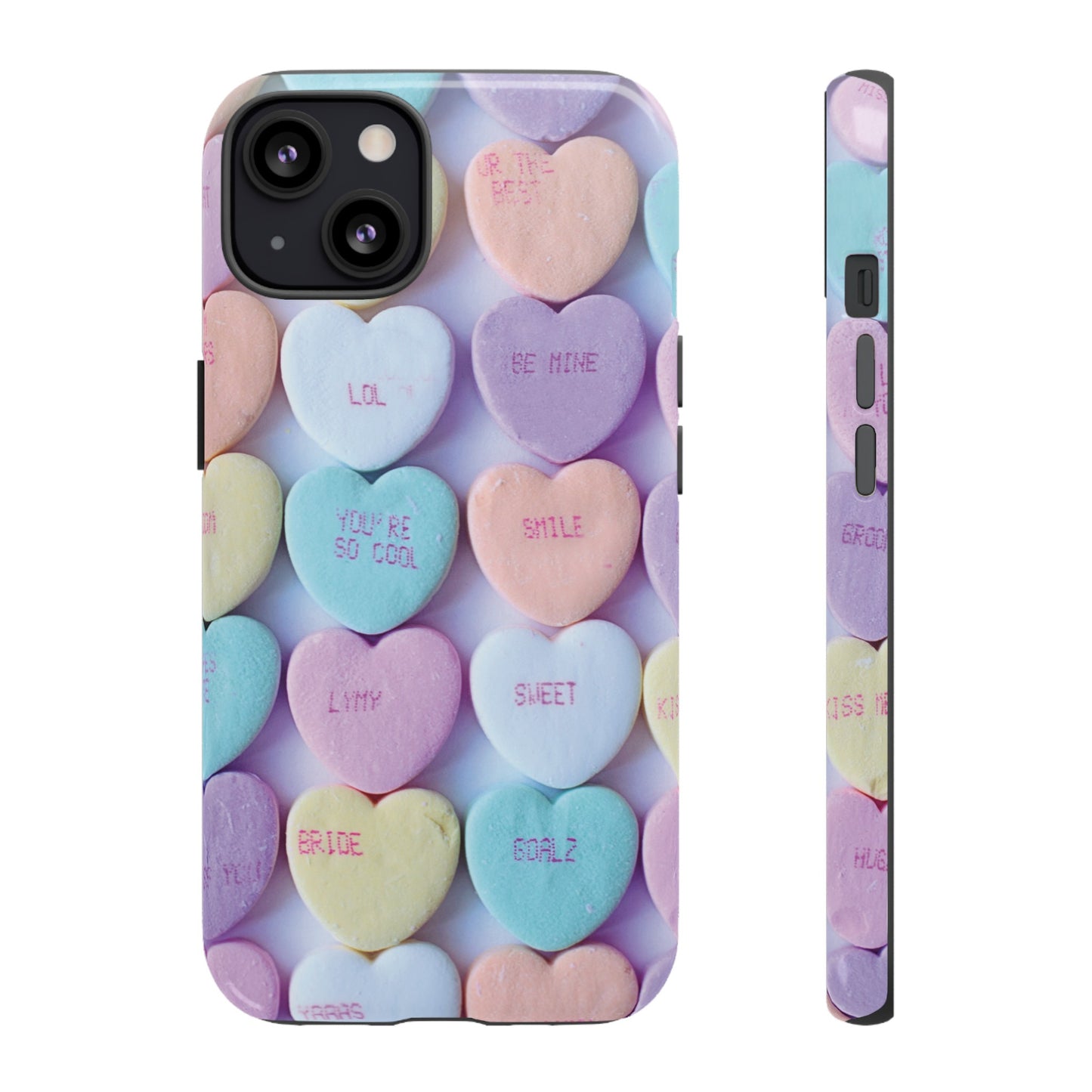 Hearts Valentine's Day Wallpaper Phone Case | iPhone 15 Plus/ Pro, 14, 13, 12| Google Pixel 7, Pro, 5| Samsung Galaxy S23 All Major Phone Models