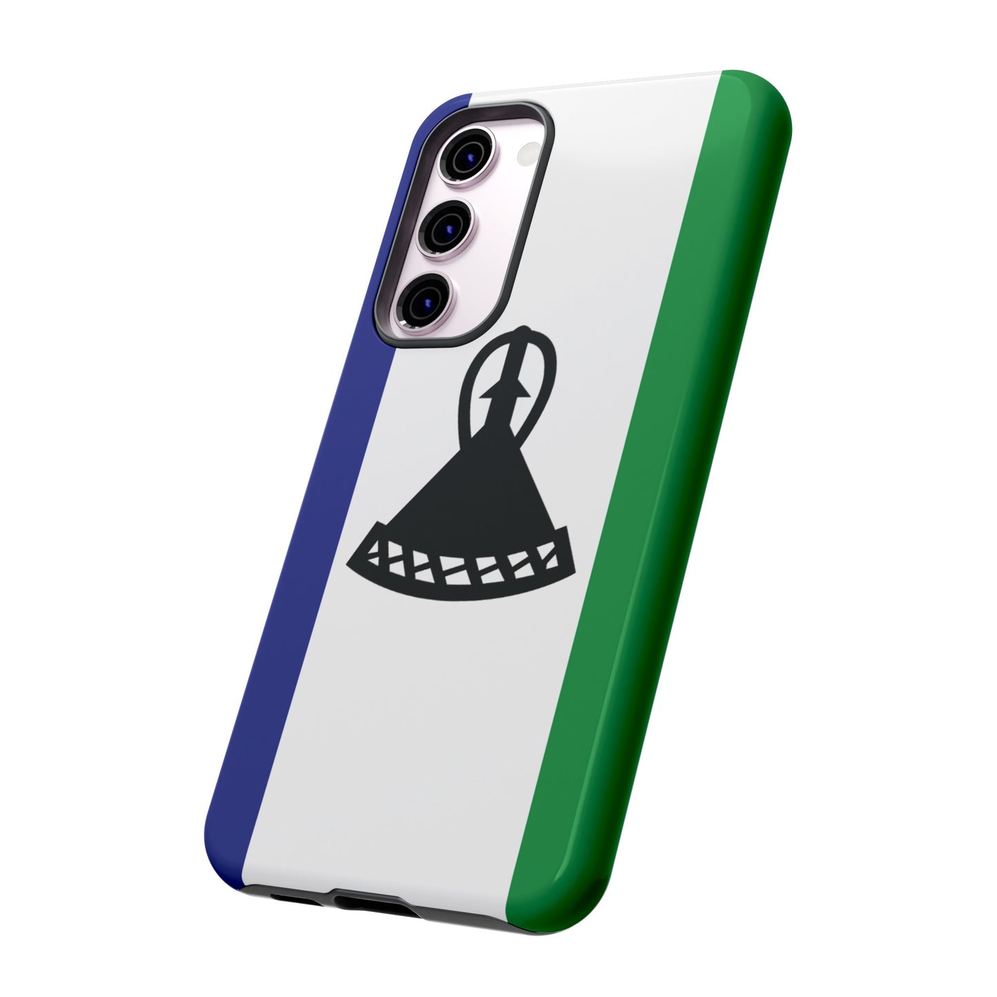 Lesotho Flag Phone Case | iPhone 15 Plus/ Pro, 14, 13, 12| Google Pixel 7, Pro, 5| Samsung Galaxy S23 All Major Phone Models