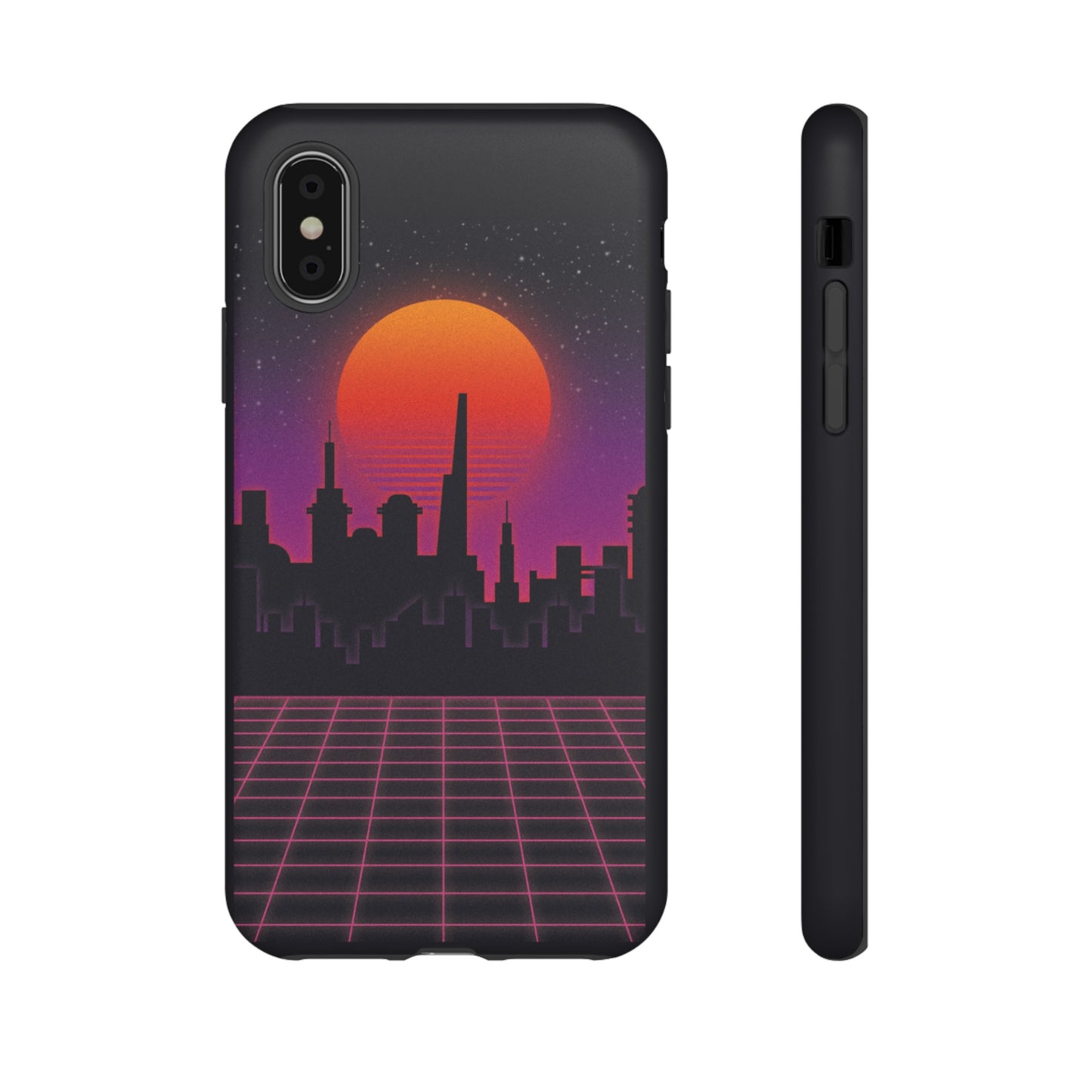 Retro City Phone Case | iPhone 15 Plus/ Pro, 14, 13, 12| Google Pixel 7, Pro, 5| Samsung Galaxy S23 All Major Phone Models