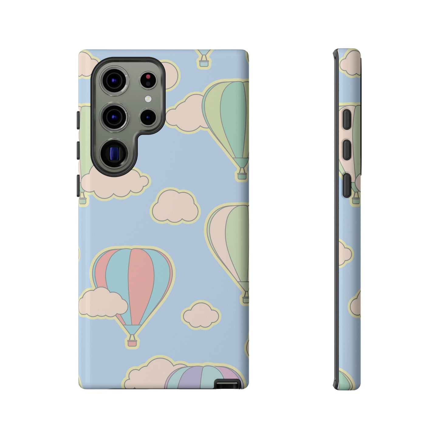 Hot Air Balloon Wallpaper Phone Case | iPhone 15 Plus/ Pro, 14, 13, 12| Google Pixel 7, Pro, 5| Samsung Galaxy S23 All Major Phone Models