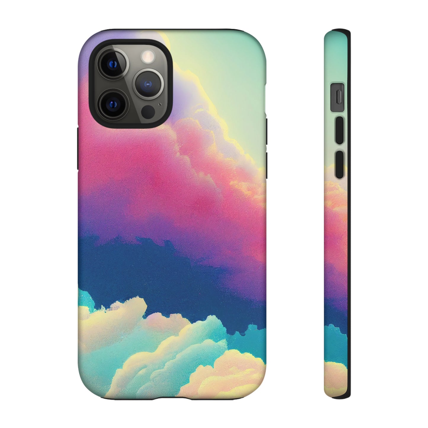 Colourful Clouds Wallpaper Phone Case | iPhone 15 Plus/ Pro, 14, 13, 12| Google Pixel 7, Pro, 5| Samsung Galaxy S23 All Major Phone Models