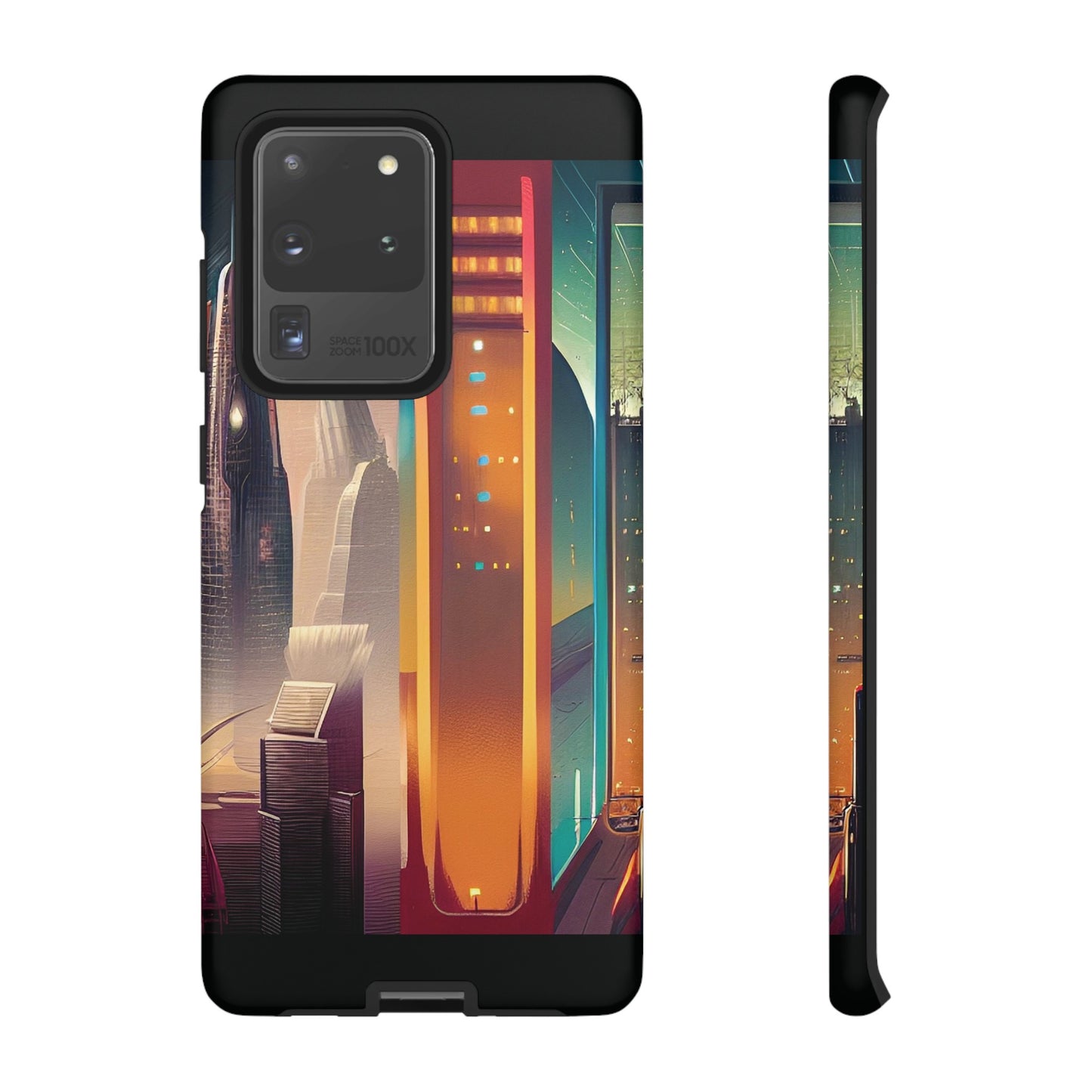 Sci-Fi  Buildings Wallpaper Phone Case | iPhone 15 Plus/ Pro, 14, 13, 12| Google Pixel 7, Pro, 5| Samsung Galaxy S23 All Major Phone Models