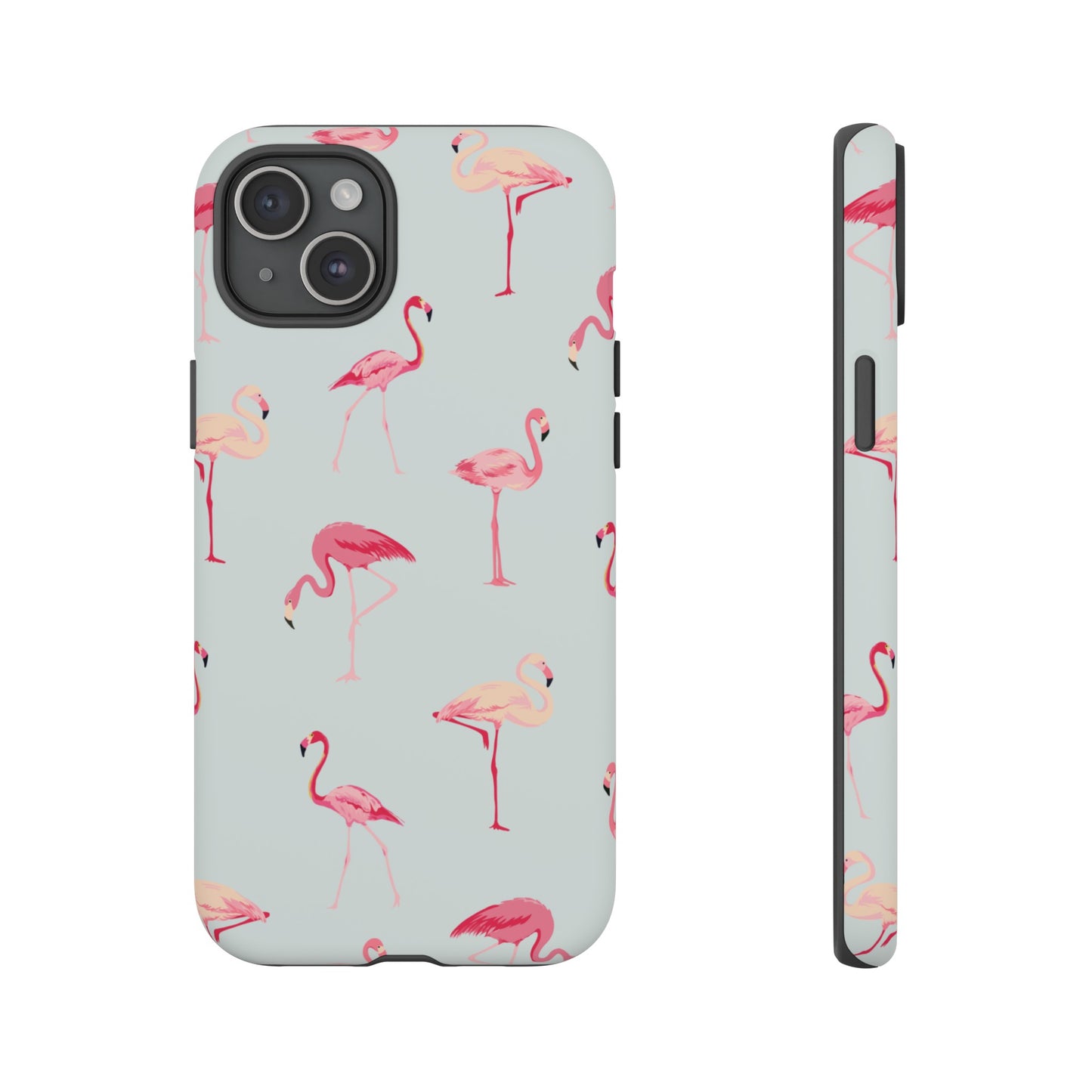 Flamingo Wallpaper Phone Case | iPhone 15 Plus/ Pro, 14, 13, 12| Google Pixel 7, Pro, 5| Samsung Galaxy S23 All Major Phone Models