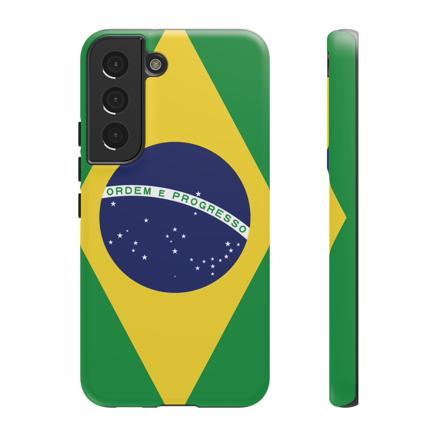 Brazil Flag Phone Case | iPhone 15 Plus/ Pro, 14, 13, 12| Google Pixel 7, Pro, 5| Samsung Galaxy S23 All Major Phone Models