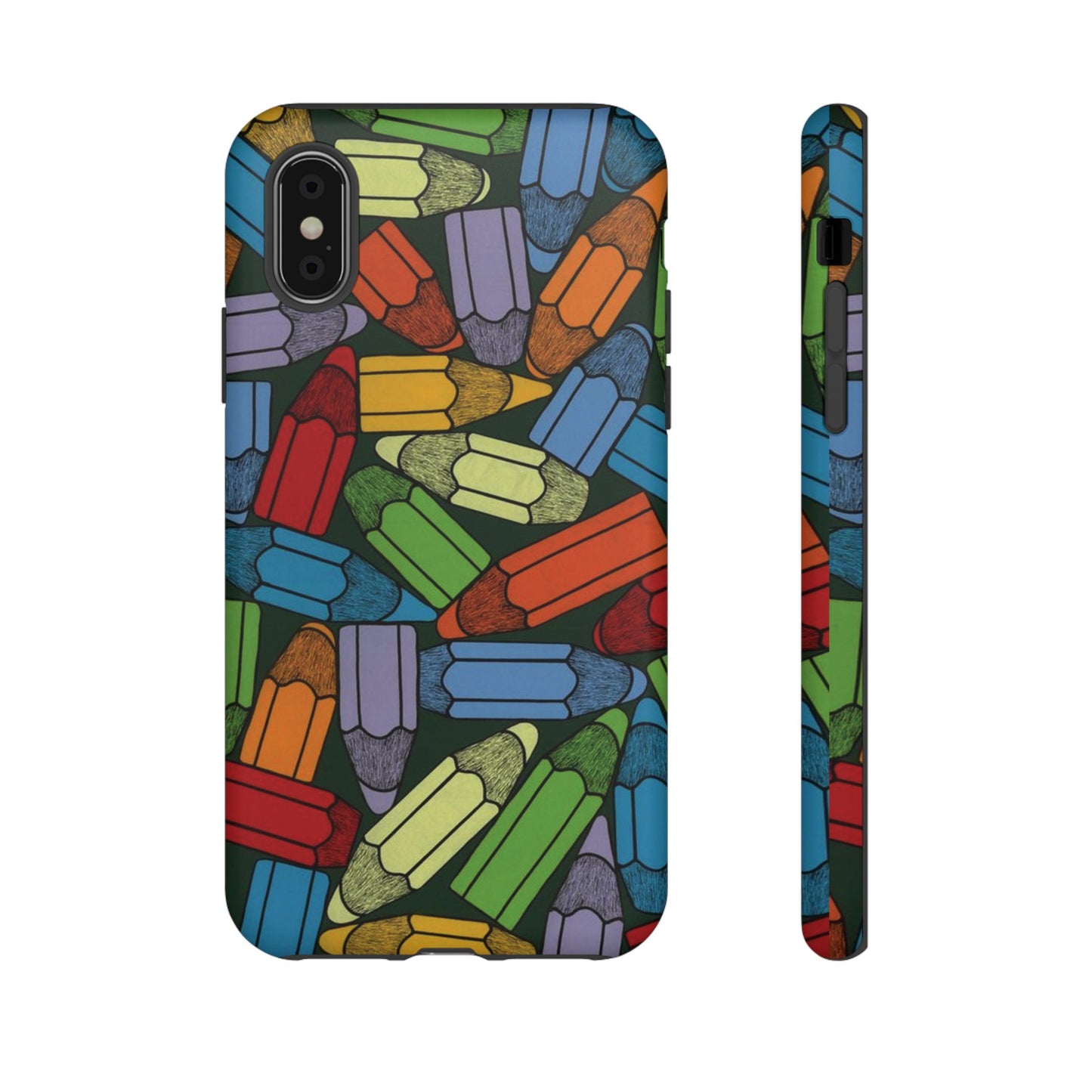 Pencil Wallpaper Phone Case | iPhone 15 Plus/ Pro, 14, 13, 12| Google Pixel 7, Pro, 5| Samsung Galaxy S23 All Major Phone Models