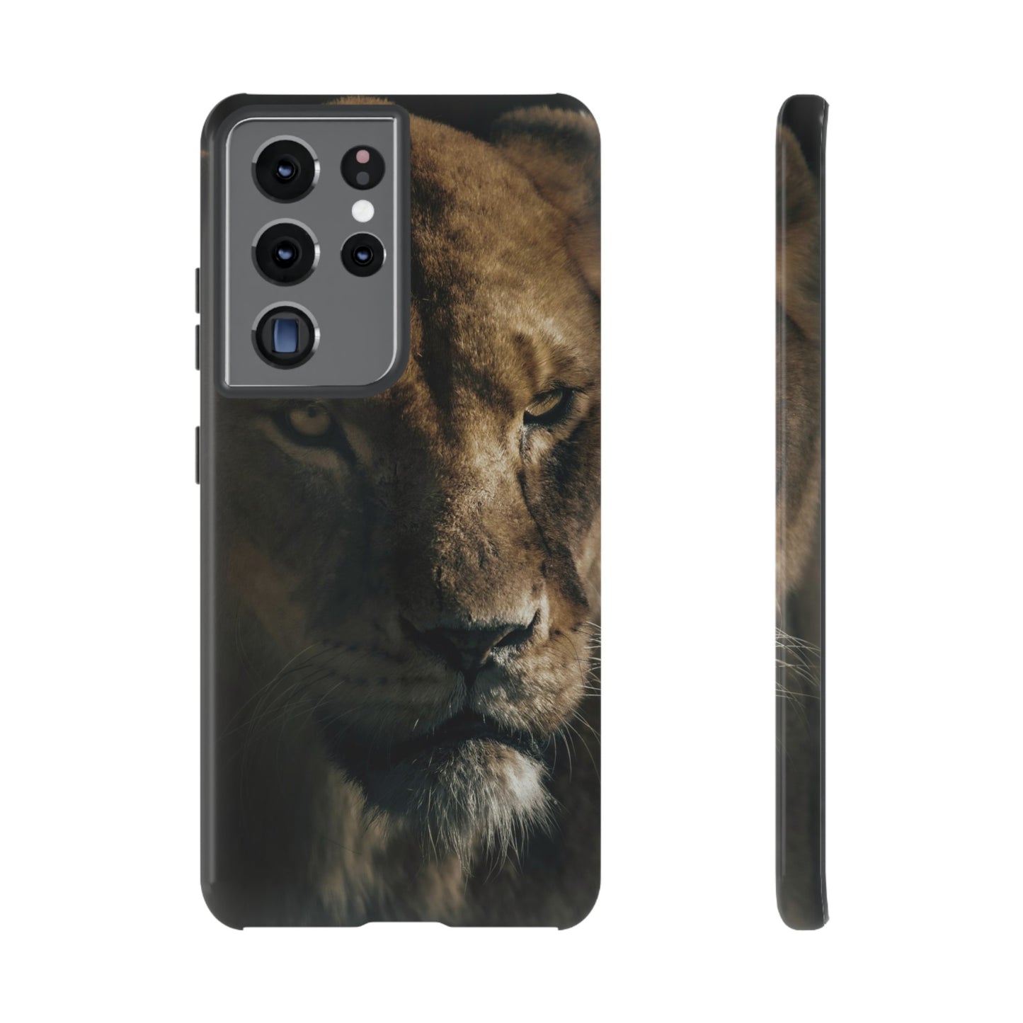 Lion Wallpaper Phone Case | iPhone 15 Plus/ Pro, 14, 13, 12| Google Pixel 7, Pro, 5| Samsung Galaxy S23 All Major Phone Models