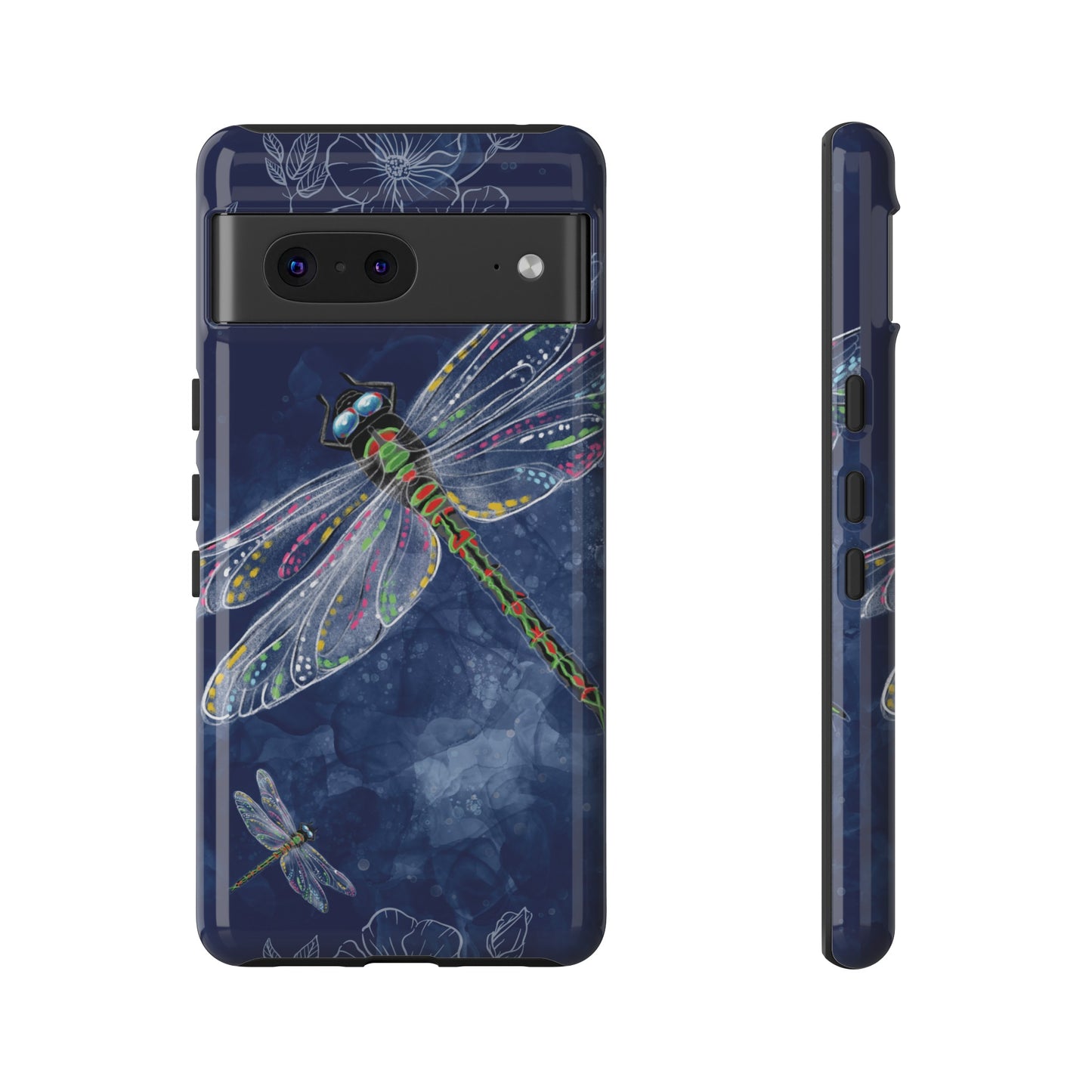 Dragonfly Wallpaper Phone Case | iPhone 15 Plus/ Pro, 14, 13, 12| Google Pixel 7, Pro, 5| Samsung Galaxy S23 All Major Phone Models