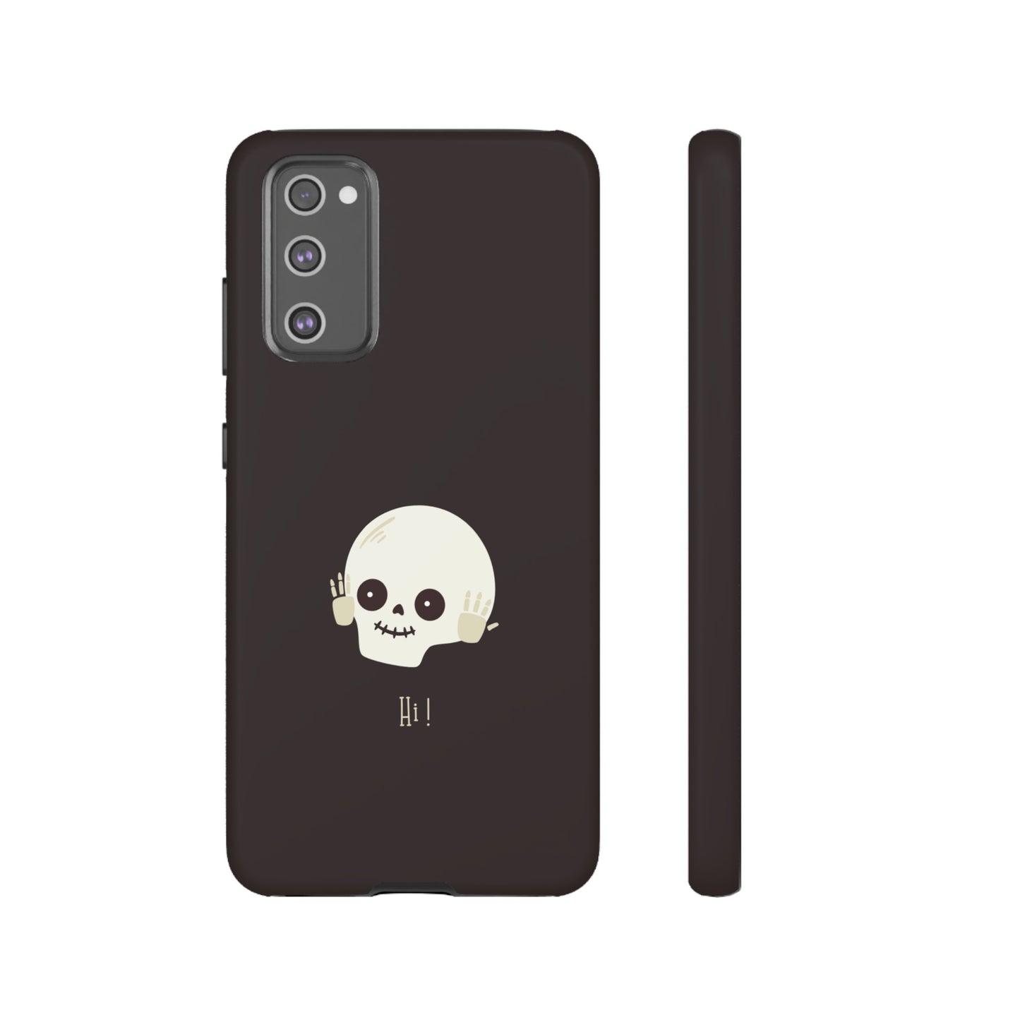 Hello Skull Phone Case | iPhone 15 Plus/ Pro, 14, 13, 12| Google Pixel 7, Pro, 5| Samsung Galaxy S23 All Major Phone Models