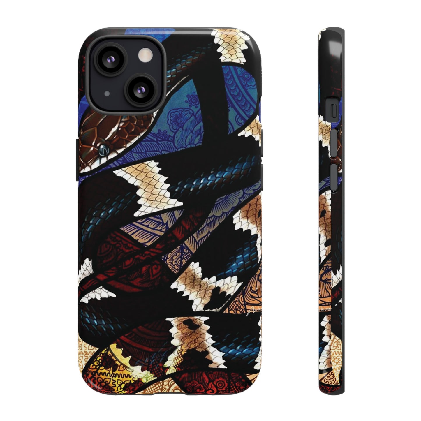 Snake Wallpaper Phone Case | iPhone 15 Plus/ Pro, 14, 13, 12| Google Pixel 7, Pro, 5| Samsung Galaxy S23 All Major Phone Models