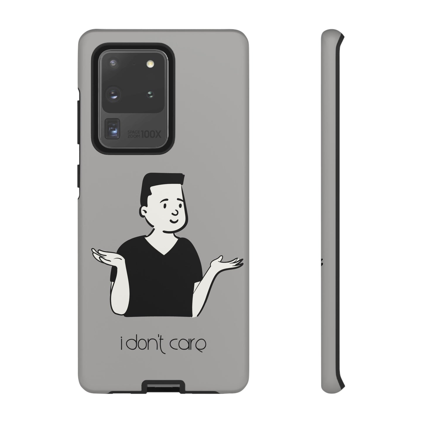 I Don't Care Wallpaper Phone Case | iPhone 15 Plus/ Pro, 14, 13, 12| Google Pixel 7, Pro, 5| Samsung Galaxy S23 All Major Phone Models