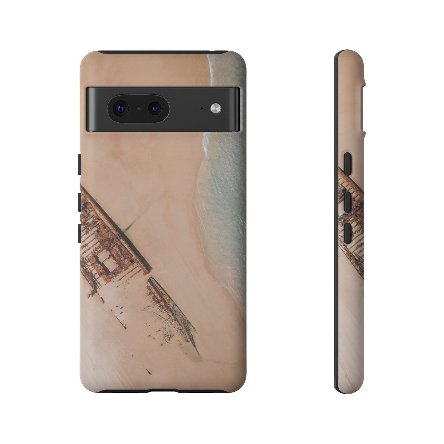 Fraser Island Shipwreck Wallpaper Phone Case | iPhone 15 Plus/ Pro, 14, 13, 12| Google Pixel 7, Pro, 5| Samsung Galaxy S23 All Major Phone Models