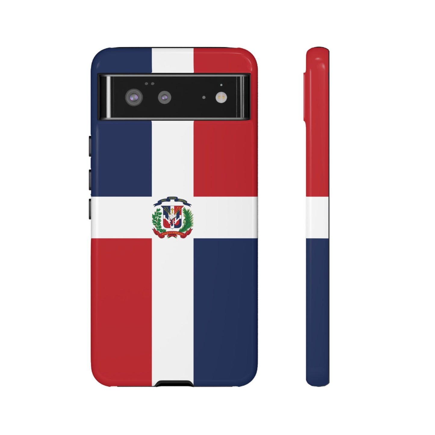 Dominican Republic Flag Phone Case | iPhone 15 Plus/ Pro, 14, 13, 12| Google Pixel 7, Pro, 5| Samsung Galaxy S23 All Major Phone Models