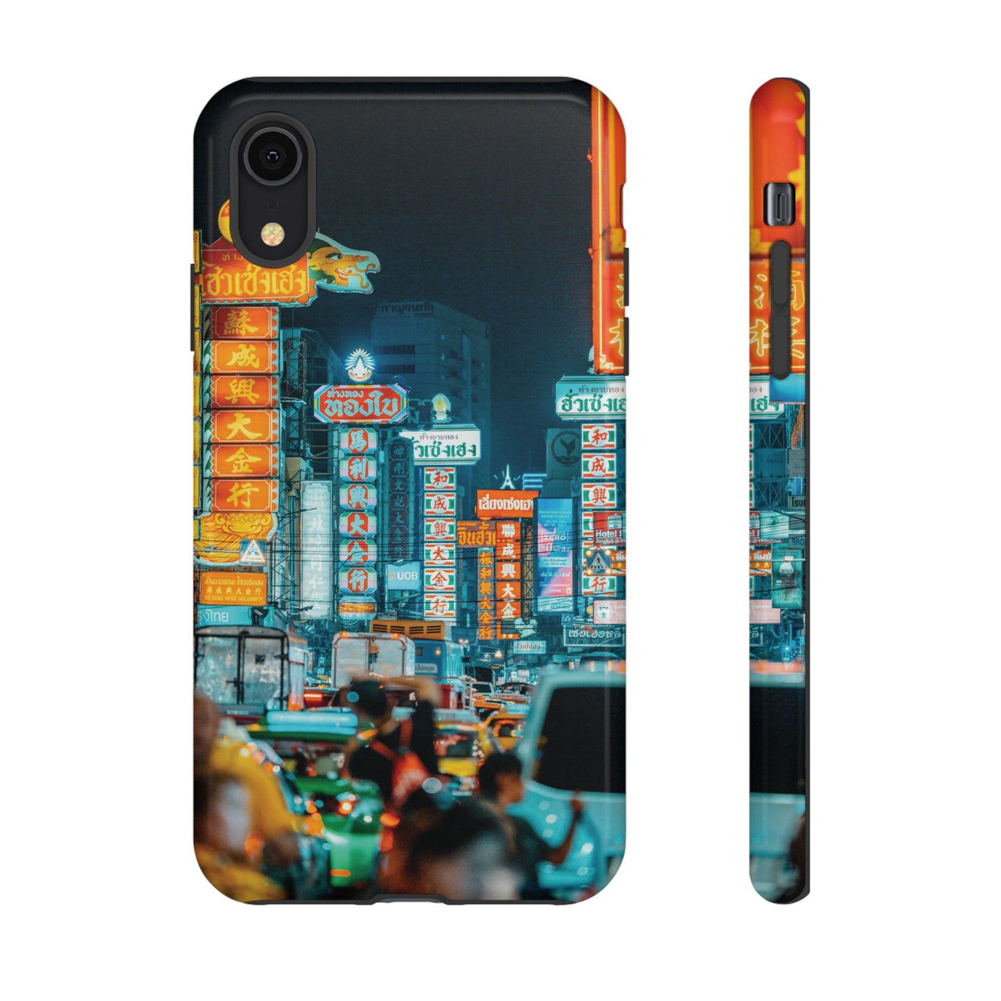 Neon Nightlife Wallpaper Phone Case | iPhone 15 Plus/ Pro, 14, 13, 12| Google Pixel 7, Pro, 5| Samsung Galaxy S23 All Major Phone Models