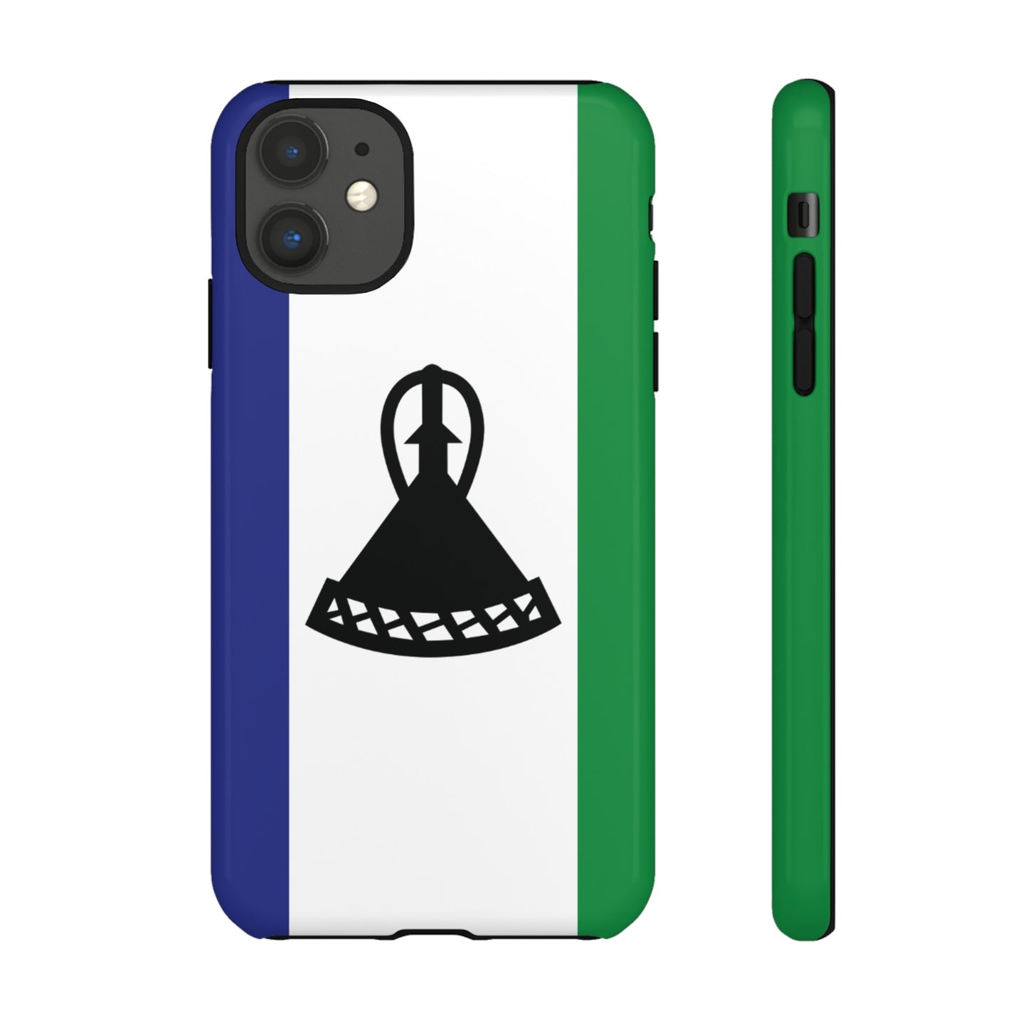 Lesotho Flag Phone Case | iPhone 15 Plus/ Pro, 14, 13, 12| Google Pixel 7, Pro, 5| Samsung Galaxy S23 All Major Phone Models