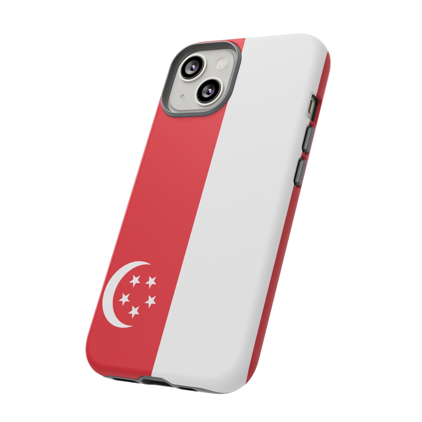 Singapore Flag Phone Case | iPhone 15 Plus/ Pro, 14, 13, 12| Google Pixel 7, Pro, 5| Samsung Galaxy S23 All Major Phone Models