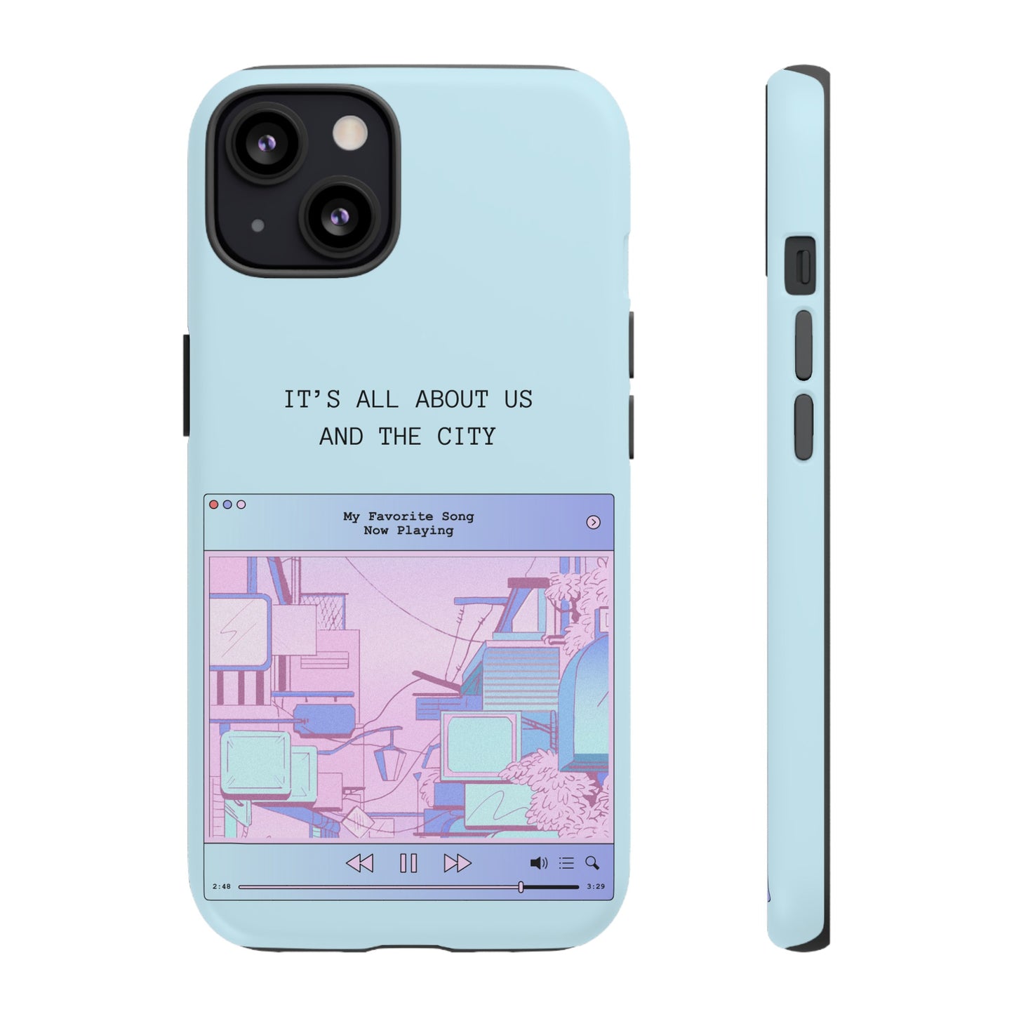 Us And The City Phone Case | iPhone 15 Plus/ Pro, 14, 13, 12| Google Pixel 7, Pro, 5| Samsung Galaxy S23 All Major Phone Models