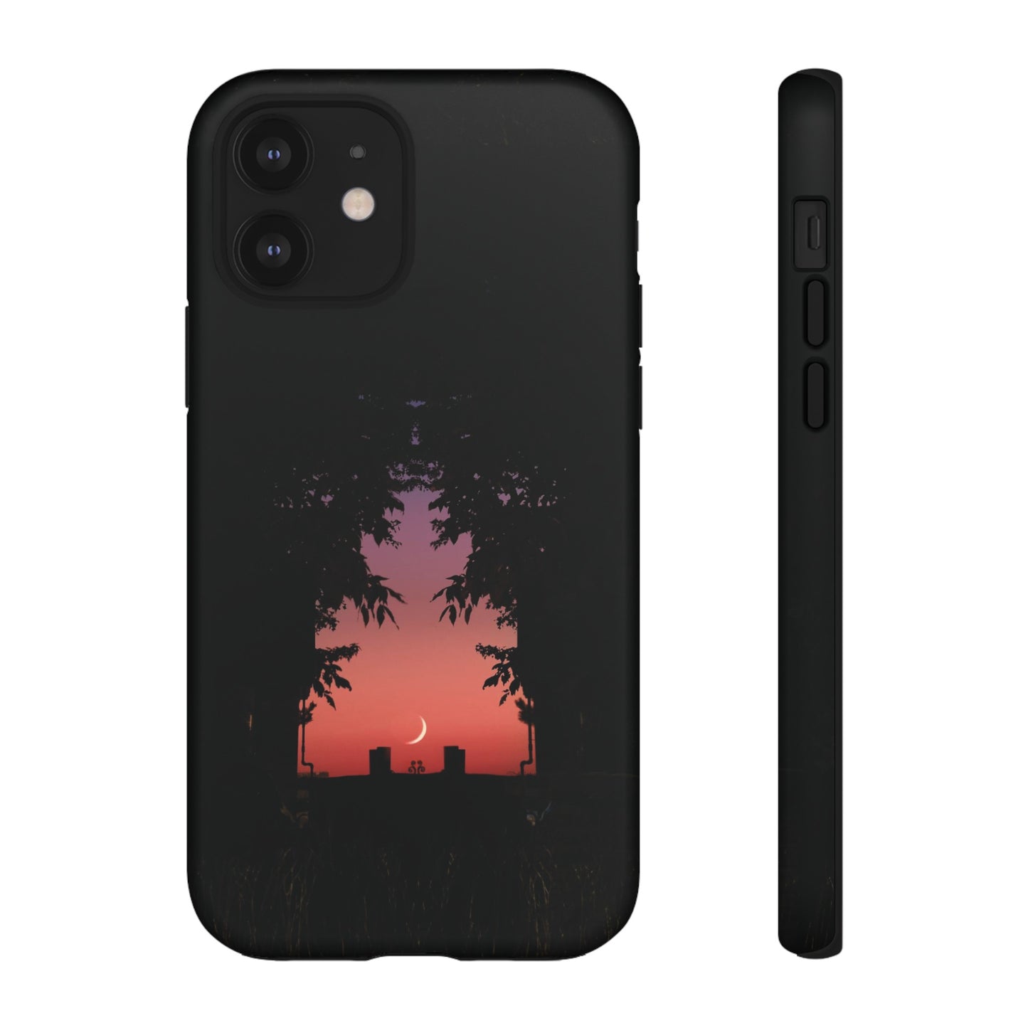 Crescent Night Wallpaper Phone Case | iPhone 15 Plus/ Pro, 14, 13, 12| Google Pixel 7, Pro, 5| Samsung Galaxy S23 All Major Phone Models