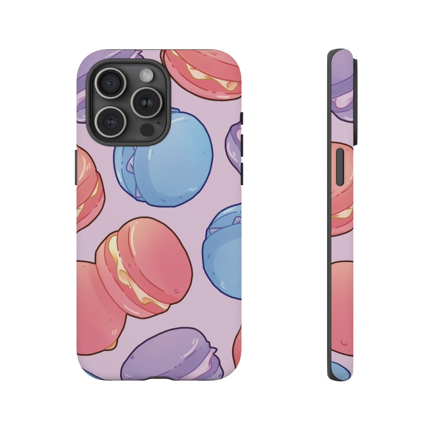 Macaron Wallpaper Phone Case | iPhone 15 Plus/ Pro, 14, 13, 12| Google Pixel 7, Pro, 5| Samsung Galaxy S23 All Major Phone Models