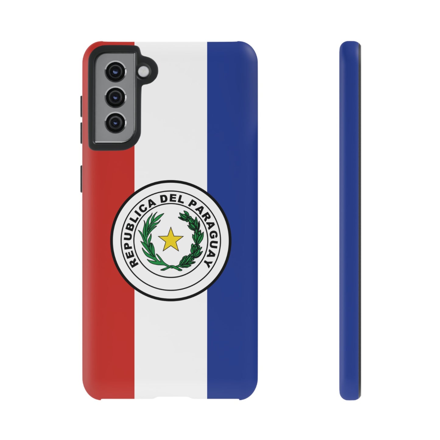 Paraguay Flag Phone Case | iPhone 15 Plus/ Pro, 14, 13, 12| Google Pixel 7, Pro, 5| Samsung Galaxy S23 All Major Phone Models