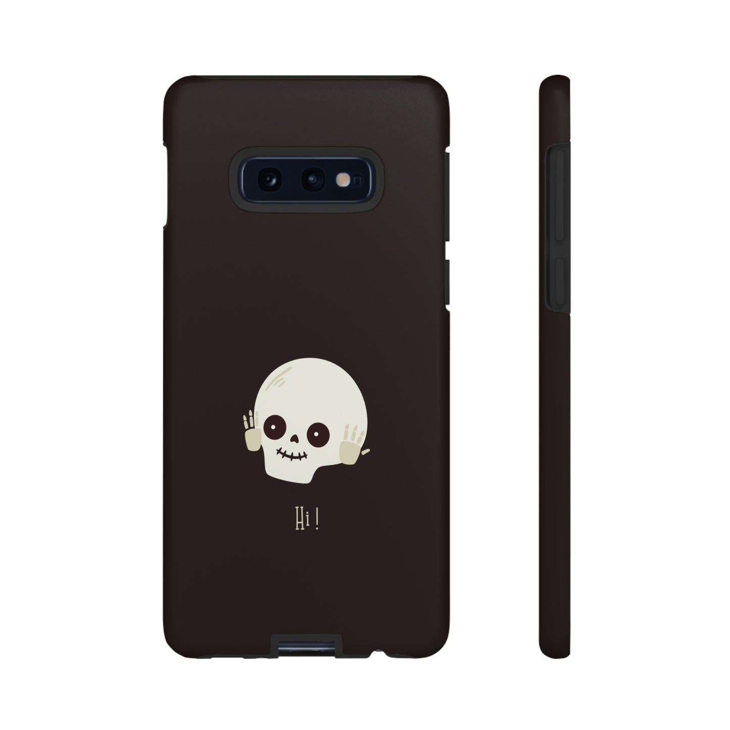 Hello Skull Phone Case | iPhone 15 Plus/ Pro, 14, 13, 12| Google Pixel 7, Pro, 5| Samsung Galaxy S23 All Major Phone Models