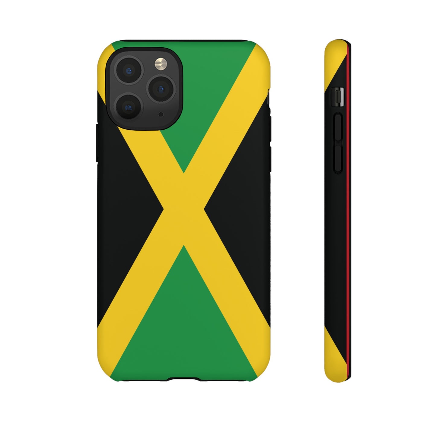 Jamaica Flag Phone Case | iPhone 15 Plus/ Pro, 14, 13, 12| Google Pixel 7, Pro, 5| Samsung Galaxy S23 All Major Phone Models