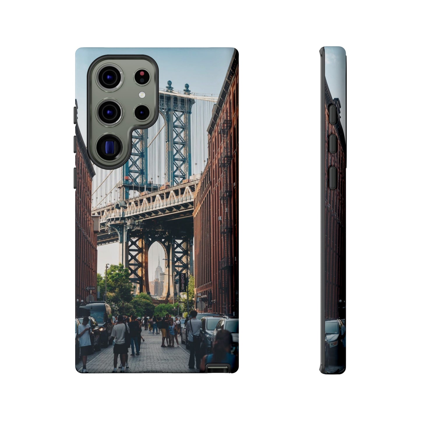 Stunning Brooklyn Bridge Wallpaper Phone Case | iPhone 15 Plus/ Pro, 14, 13, 12| Google Pixel 7, Pro, 5| Samsung Galaxy S23 All Major Phone Models