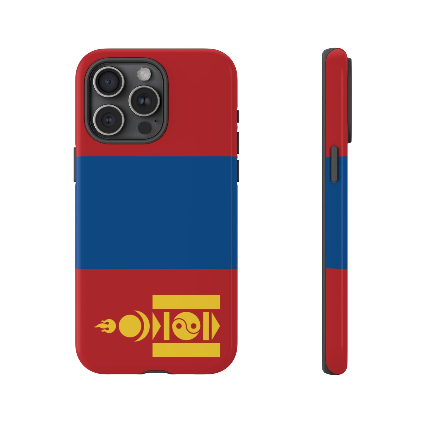 Mongolia Flag Phone Case | iPhone 15 Plus/ Pro, 14, 13, 12| Google Pixel 7, Pro, 5| Samsung Galaxy S23 All Major Phone Models