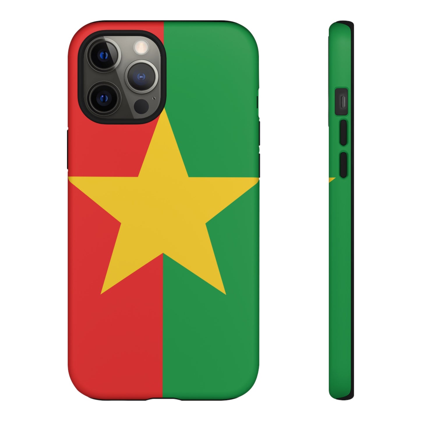 Burkina Faso Flag Phone Case | iPhone 15 Plus/ Pro, 14, 13, 12| Google Pixel 7, Pro, 5| Samsung Galaxy S23 All Major Phone Models