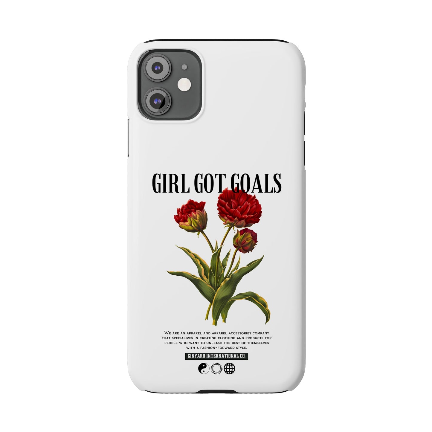 Girl Got Goals Phone Case | iPhone 15 Plus/ Pro, 14, 13, 12|