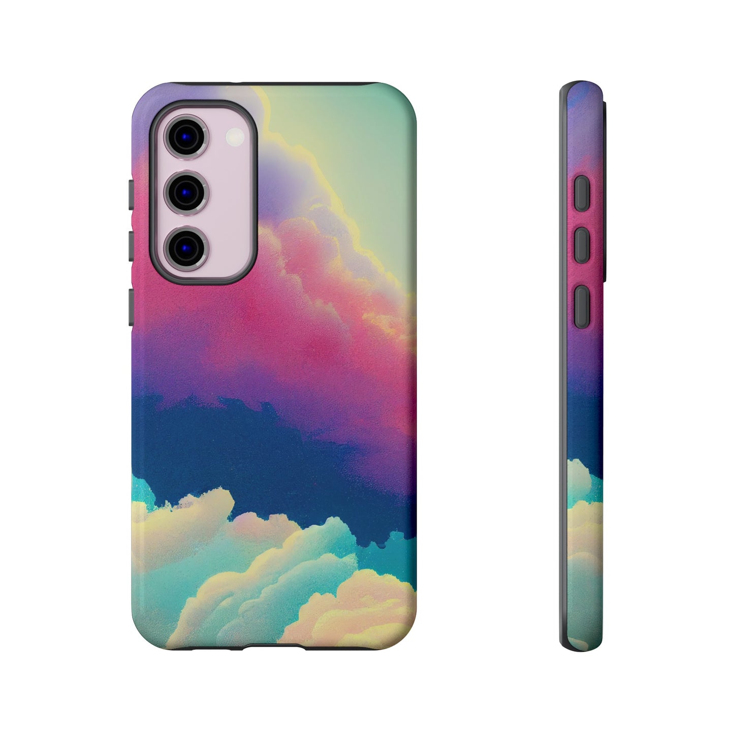 Colourful Clouds Wallpaper Phone Case | iPhone 15 Plus/ Pro, 14, 13, 12| Google Pixel 7, Pro, 5| Samsung Galaxy S23 All Major Phone Models