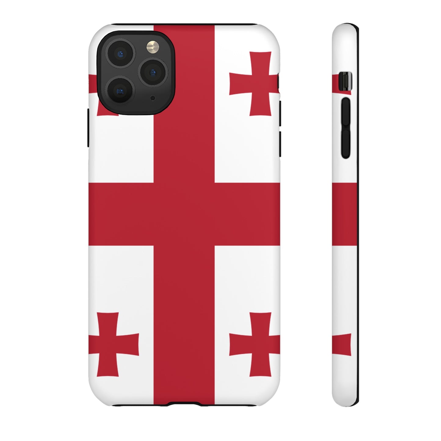 Georgia Flag Phone Case | iPhone 15 Plus/ Pro, 14, 13, 12| Google Pixel 7, Pro, 5| Samsung Galaxy S23 All Major Phone Models