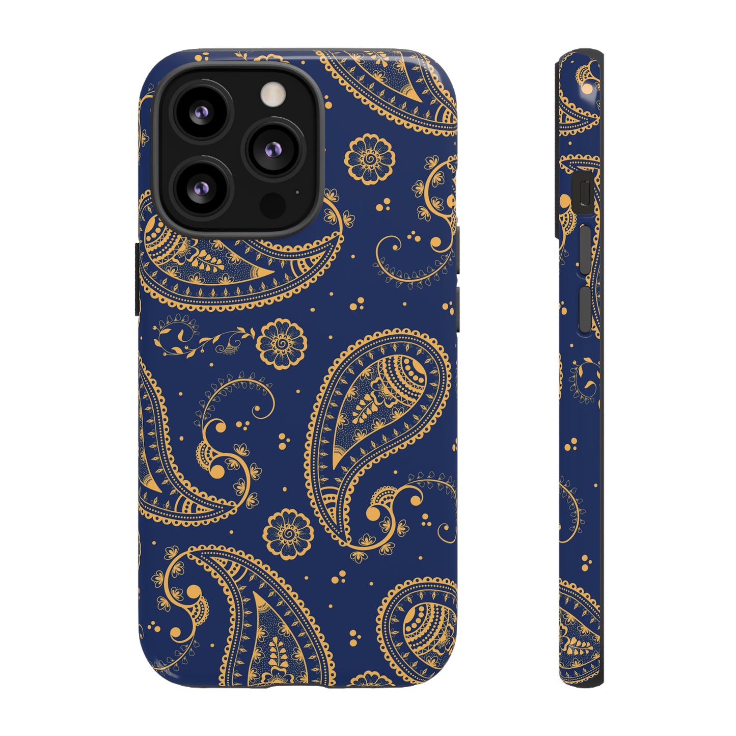 Indian Paisley Wallpaper Phone Case | iPhone 15 Plus/ Pro, 14, 13, 12| Google Pixel 7, Pro, 5| Samsung Galaxy S23 All Major Phone Models