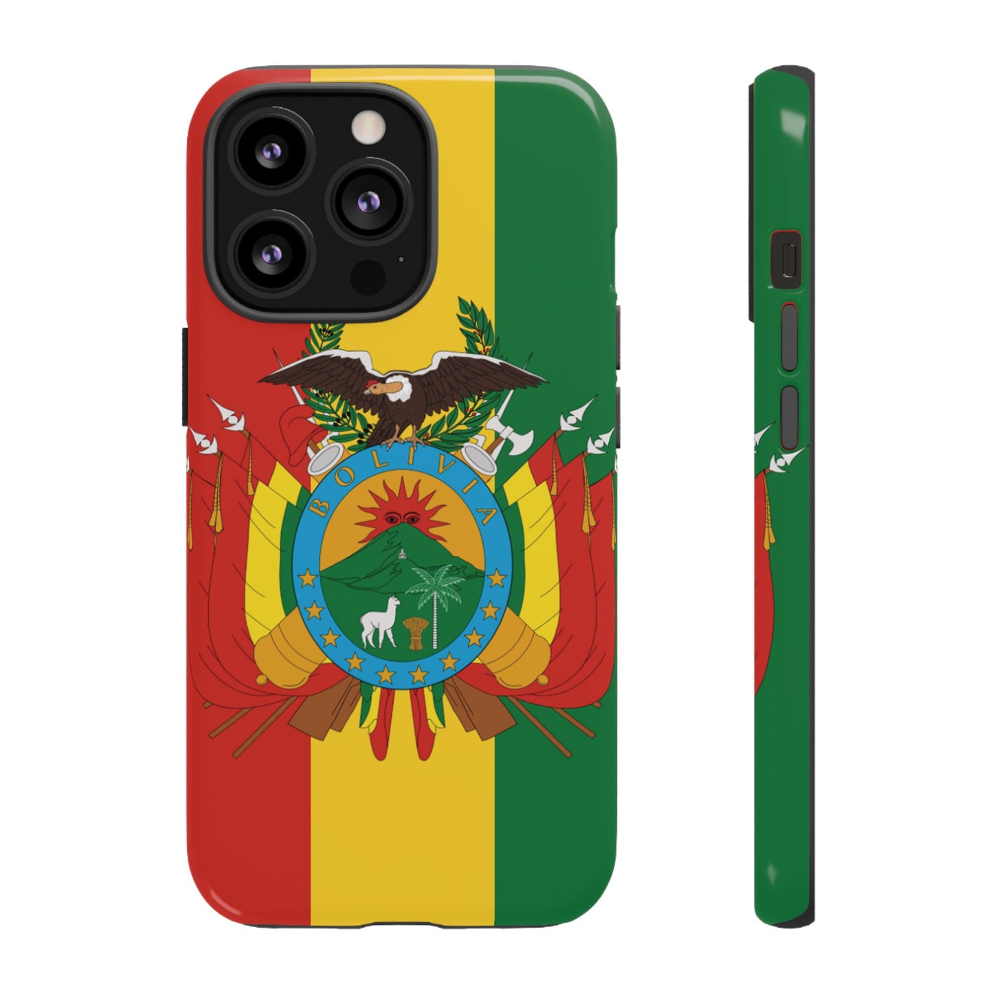 Bolivia Flag Phone Case | iPhone 15 Plus/ Pro, 14, 13, 12| Google Pixel 7, Pro, 5| Samsung Galaxy S23 All Major Phone Models