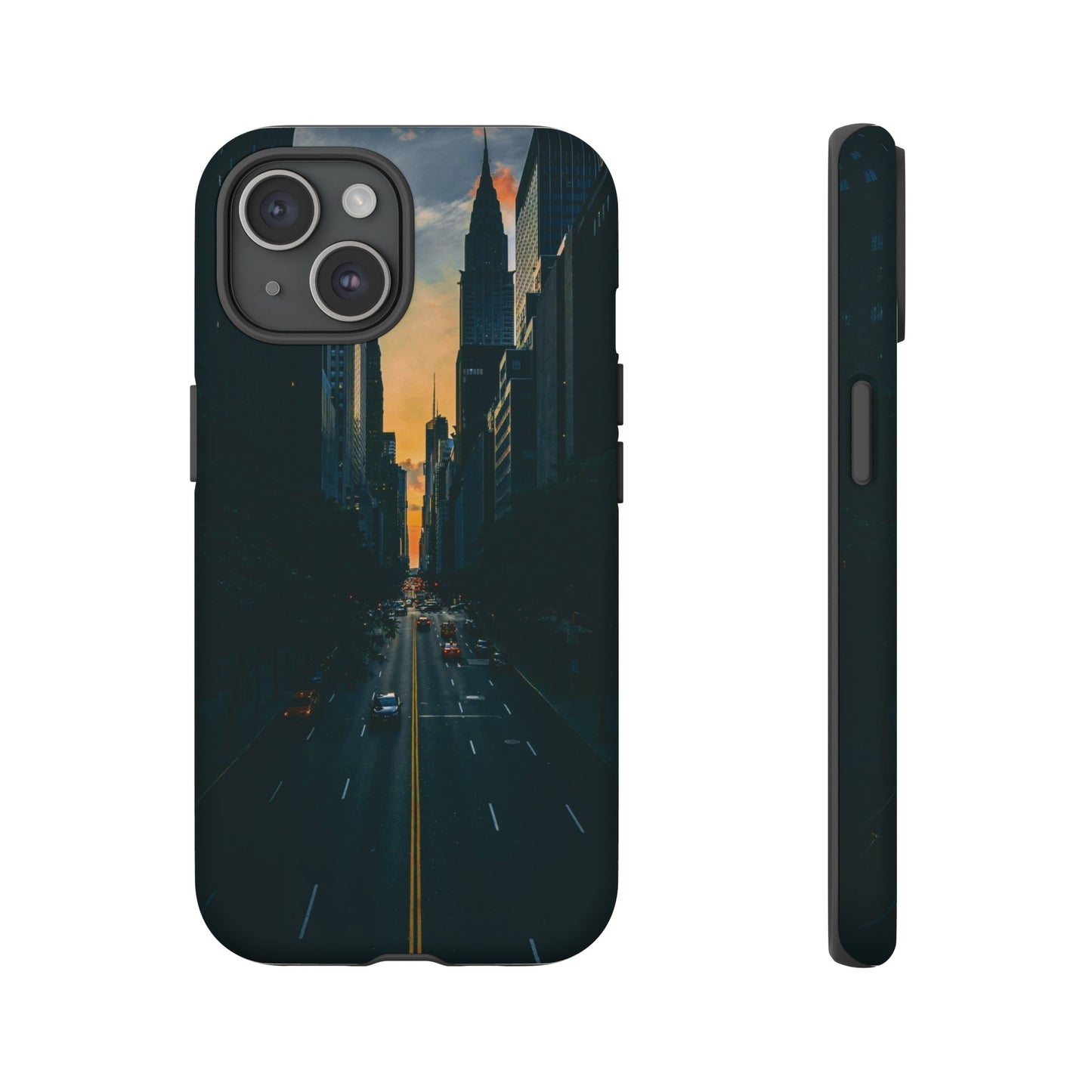 City Sunset Wallpaper Phone Case | iPhone 15 Plus/ Pro, 14, 13, 12| Google Pixel 7, Pro, 5| Samsung Galaxy S23 All Major Phone Models