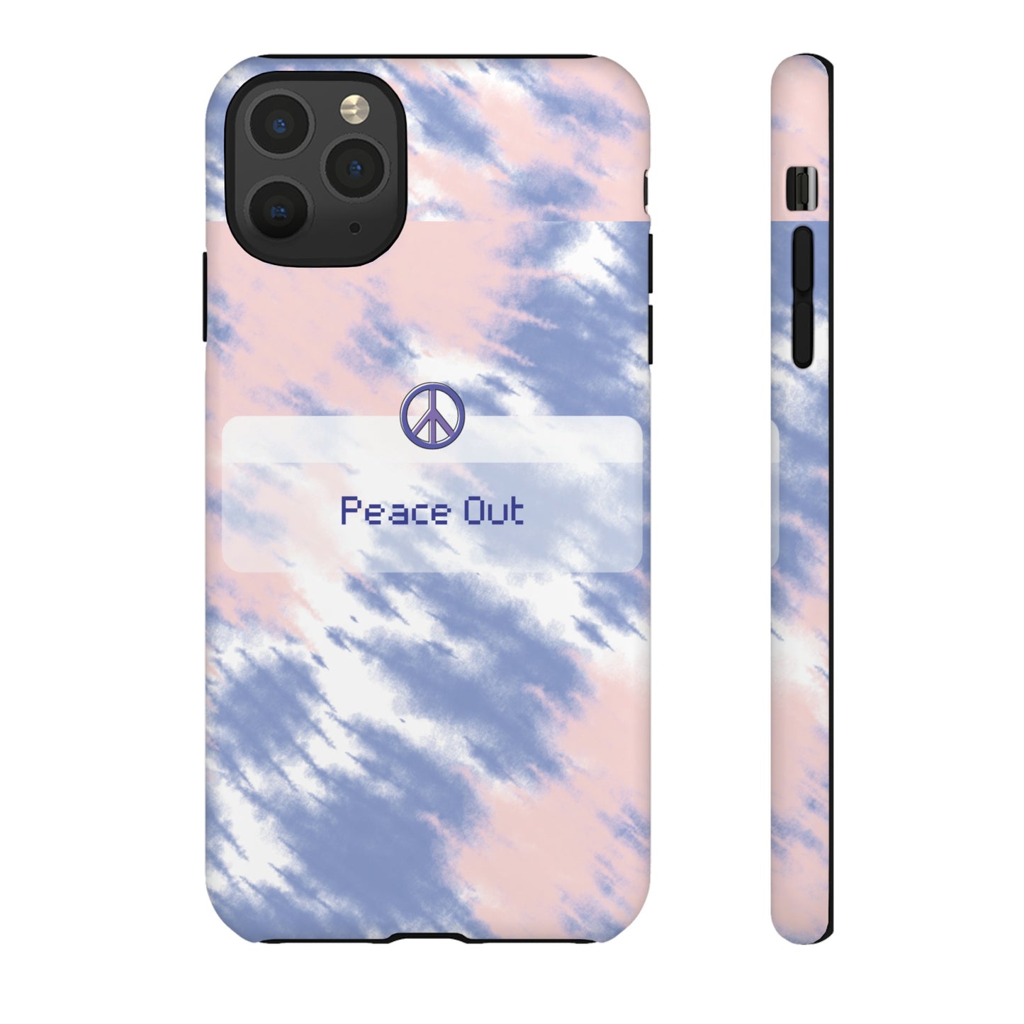 Peace Out Wallpaper Phone Case | iPhone 15 Plus/ Pro, 14, 13, 12| Google Pixel 7, Pro, 5| Samsung Galaxy S23 All Major Phone Models