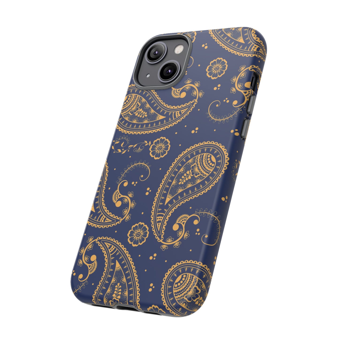 Indian Paisley Wallpaper Phone Case | iPhone 15 Plus/ Pro, 14, 13, 12| Google Pixel 7, Pro, 5| Samsung Galaxy S23 All Major Phone Models